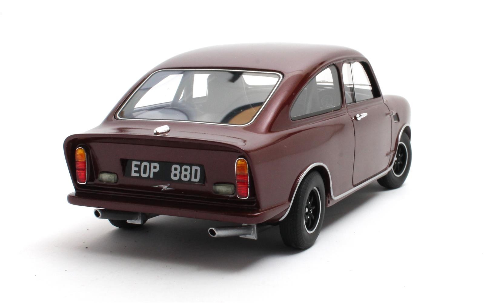 CULT 1:18 Resin - 1968-1968 Mini Broadspeed GT - Red Metallic - CML166-1