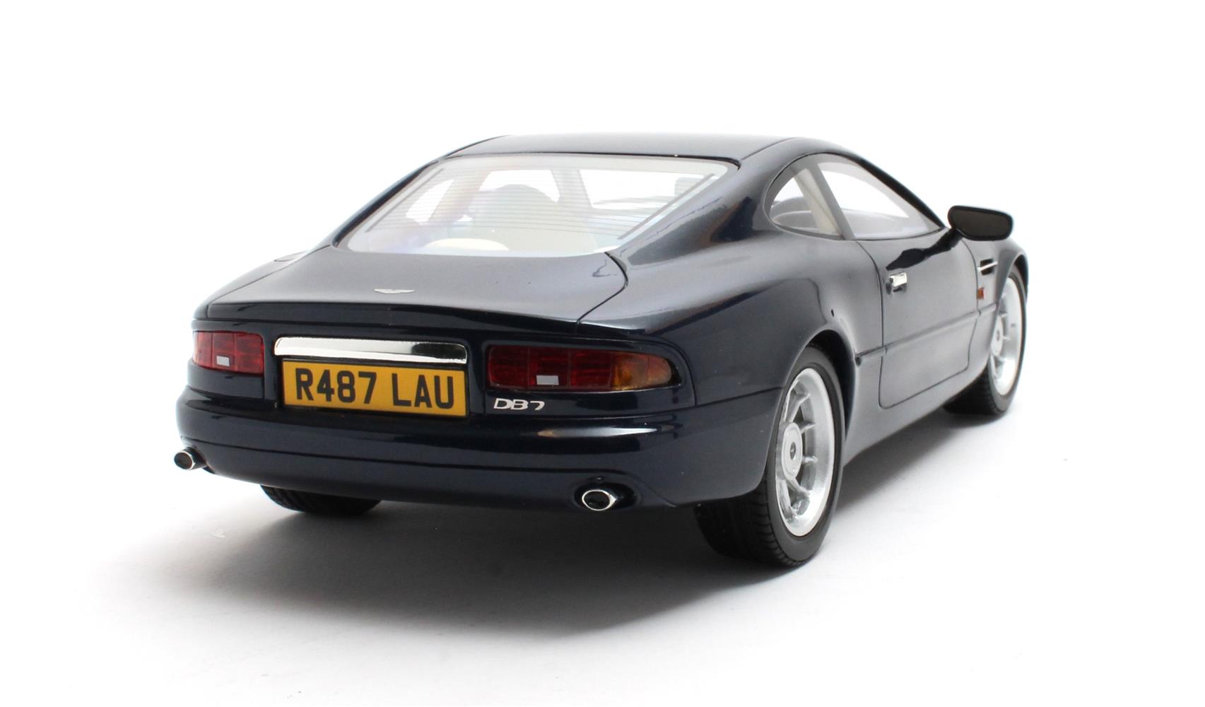 CULT 1:18 Scale 1993-99 Aston Martin DB7, Mendip Blue - CML187-3