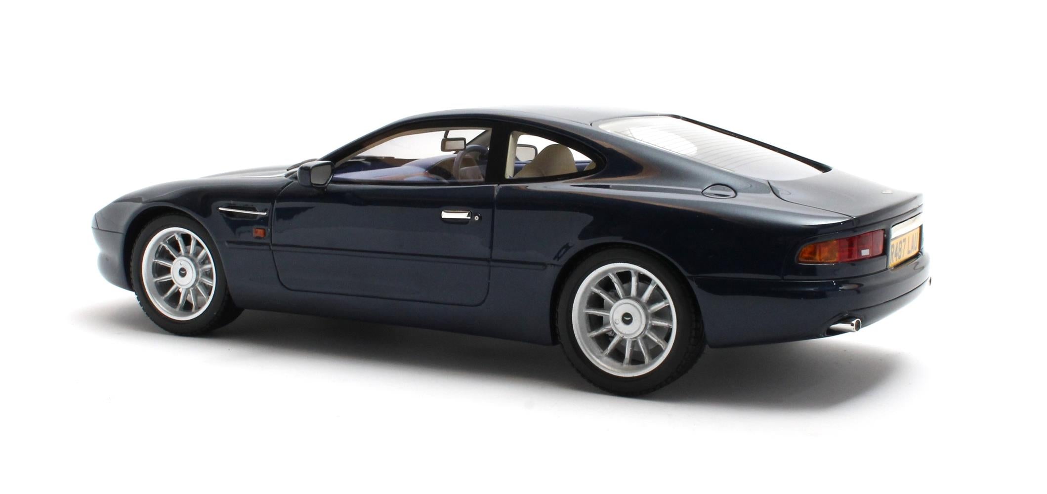 CULT 1:18 Scale 1993-99 Aston Martin DB7, Mendip Blue - CML187-3