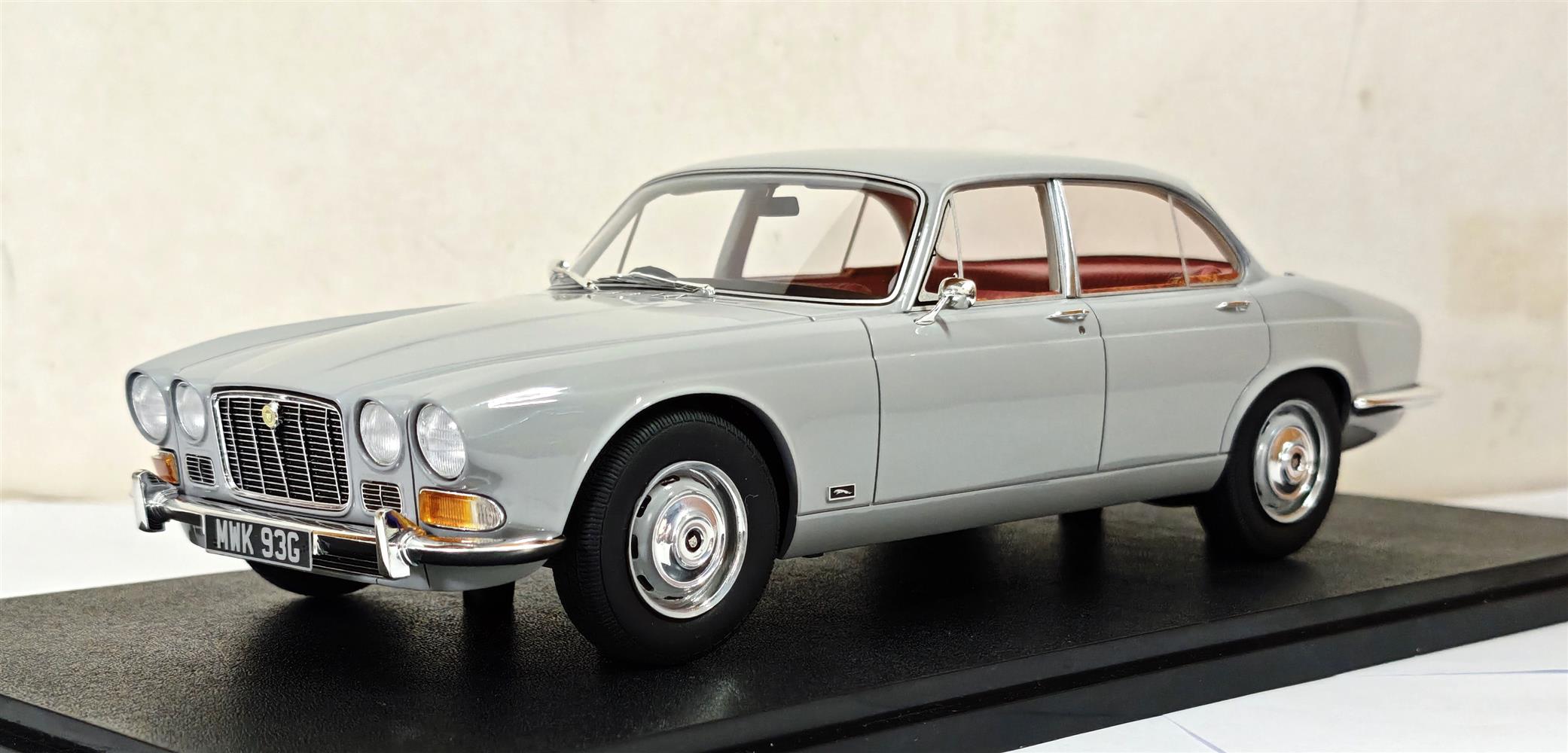 CULT 1:18 Scale 1968 Jaguar XJ6 4.2, Warwick Grey - CML332-2