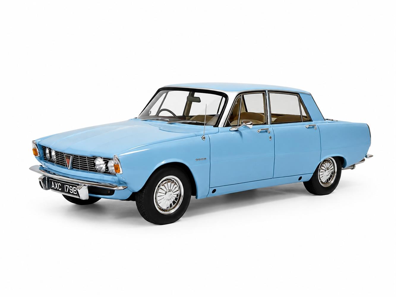 CULT 1:18 Scale - 1964 Rover 2000 - Wedgwood Blue - CML168-2