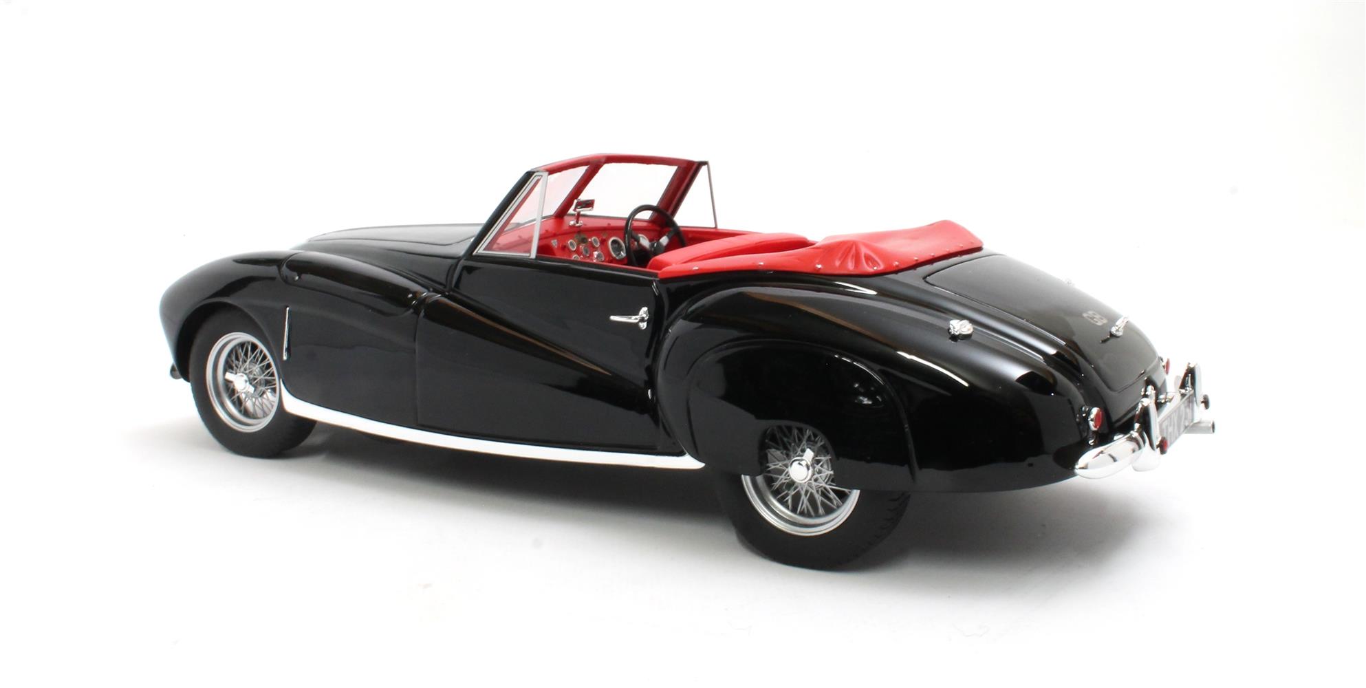 CULT 1:18 Scale Resin - 1949 Aston Martin 2L Sports (DB1), Black - CML294-3