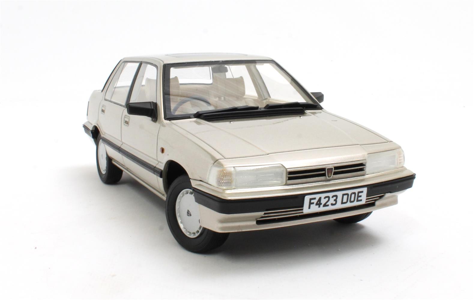 CULT 1:18 Scale - 1986 Rover 216s (SD3) - Silver Metallic - CML296-3