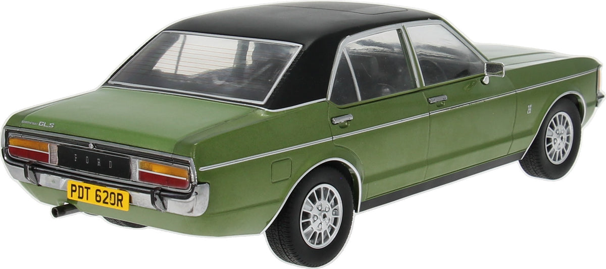MCG 1:18 Scale Diecast - 1973 Ford Granada Mk1 (RHD UK EXCLUSIVE), Green - MCG18830