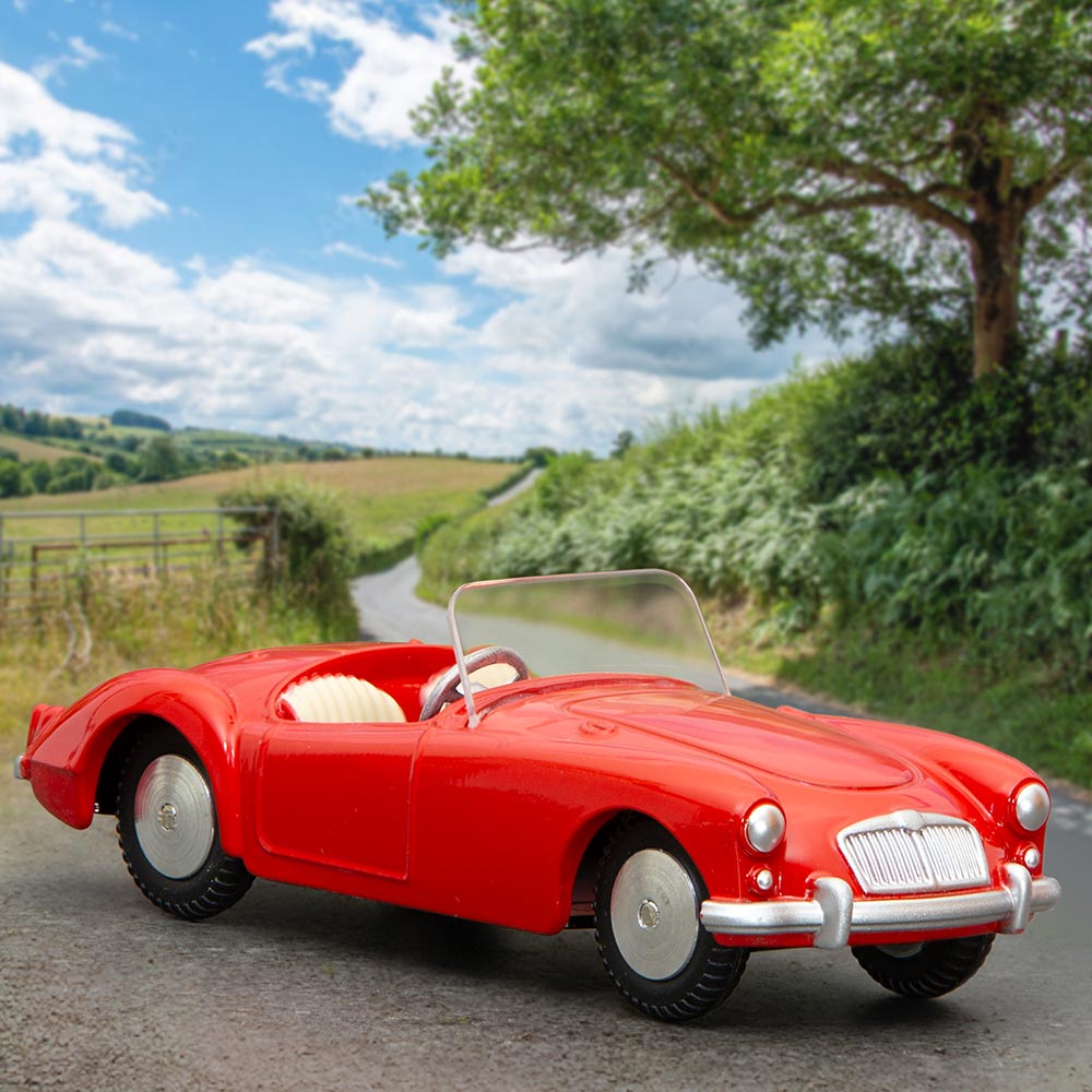 Corgi Model Club 1:43 - MGA Sports Car, Red, 302
