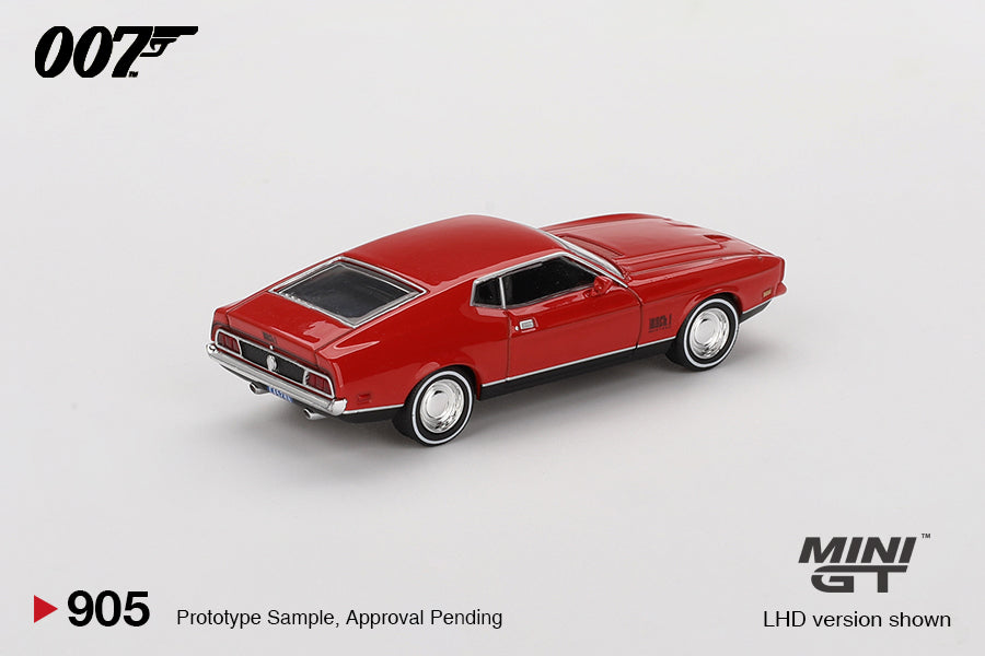 Mini GT 1:64 Ford Mustang Mach 1 - James Bond 007 DIAMONDS ARE FOREVER - English LHD - BLISTER PACKAGING - MGT00905-007E