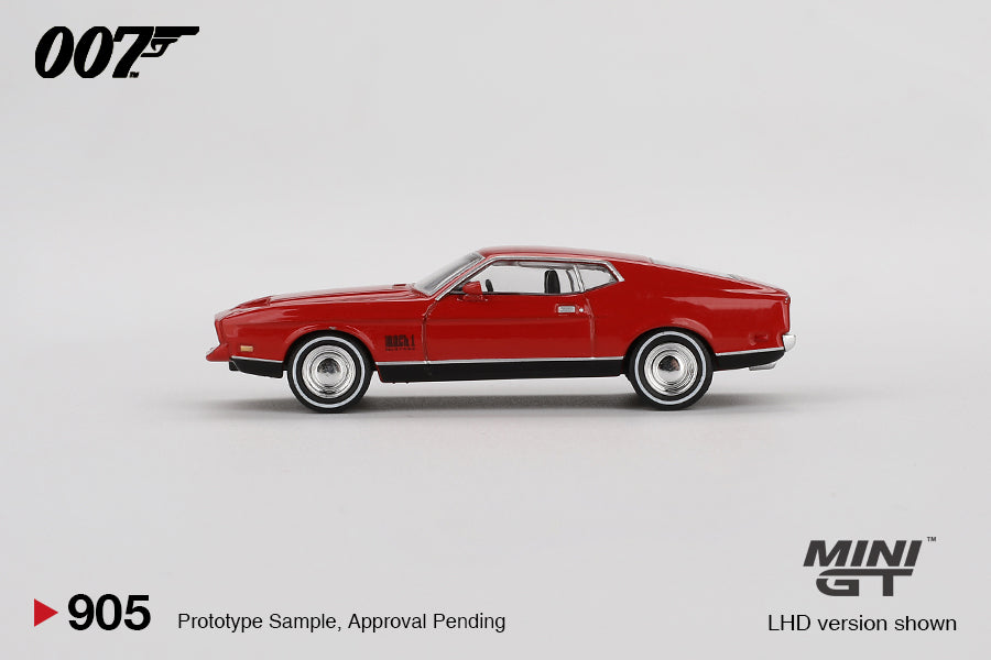 Mini GT 1:64 Ford Mustang Mach 1 - James Bond 007 DIAMONDS ARE FOREVER - English LHD - BLISTER PACKAGING - MGT00905-007E