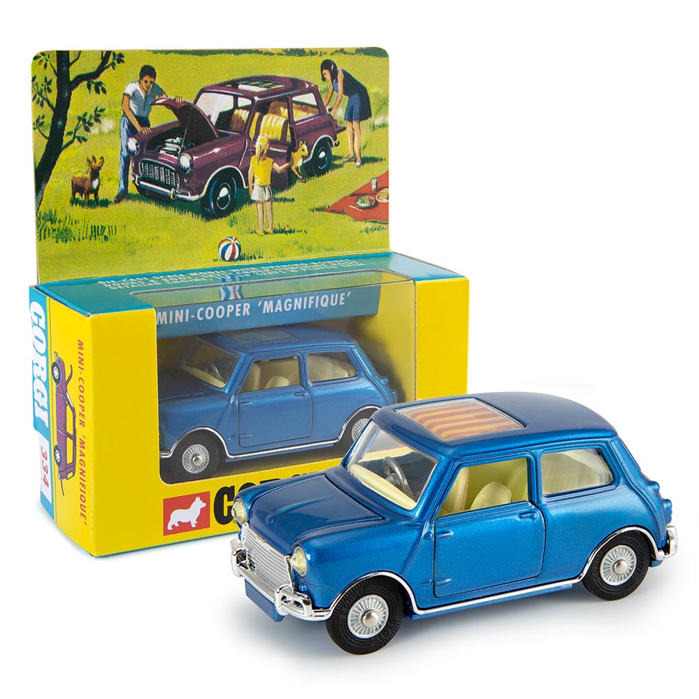 Corgi Model Club 1:43 - BMC Mini Magnifique, Blue, 334