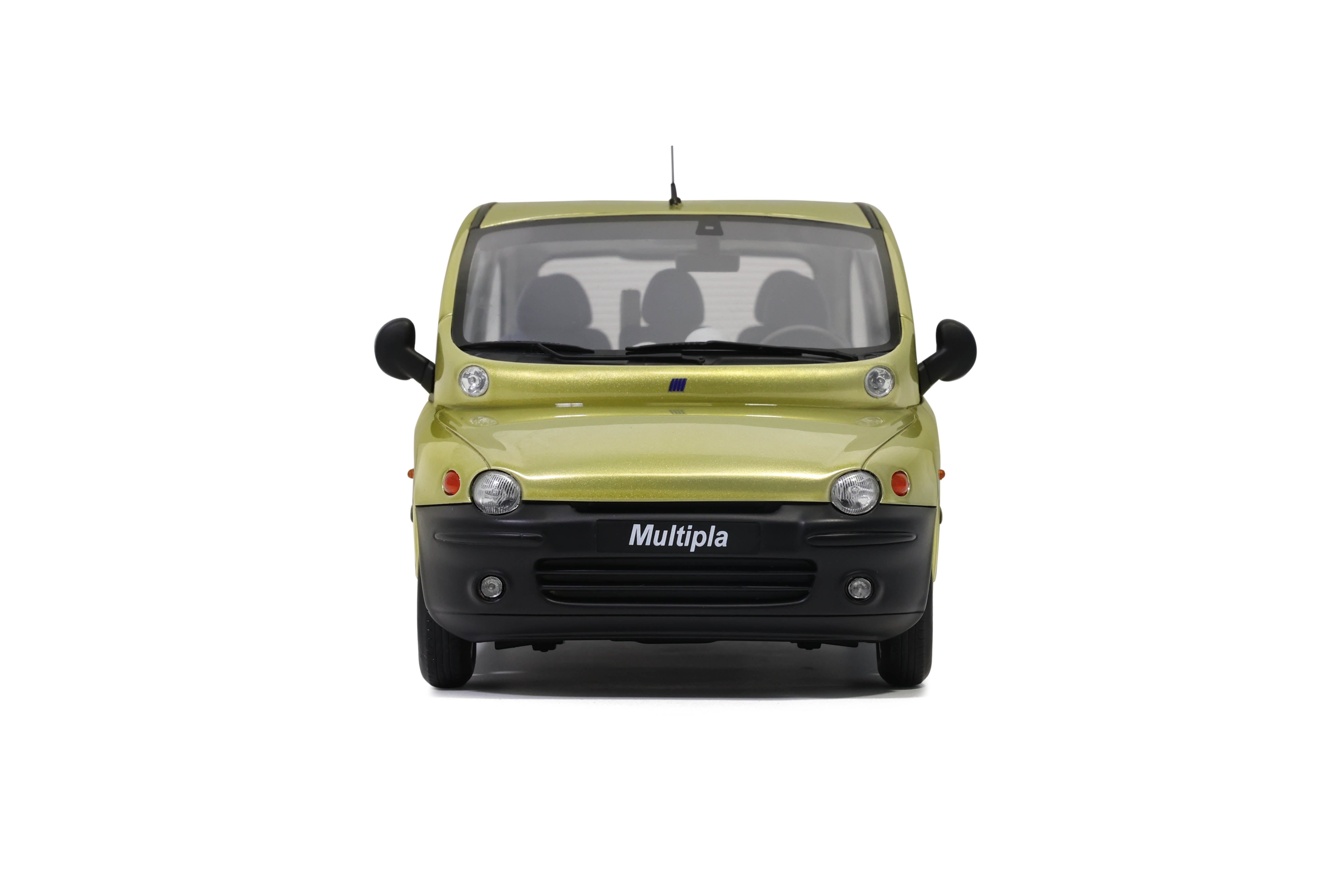 OTTO 1:18 Scale Resin Model Car - 2000 Fiat Multipla, Yellow - OT1047