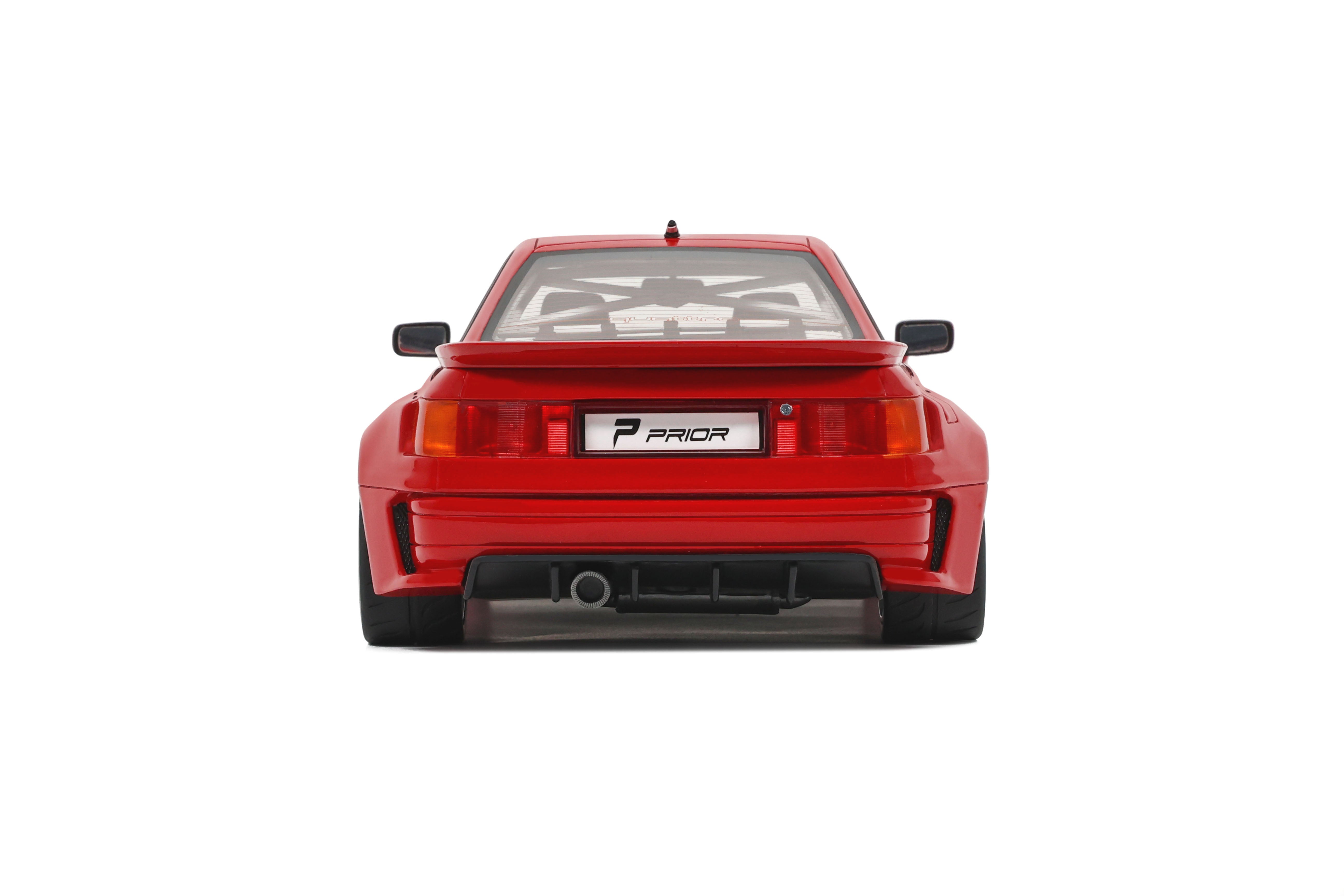 OTTO 1:18 Scale Resin - 2021 Audi 80 Coupe Prior Design - Misano Red - OT1068