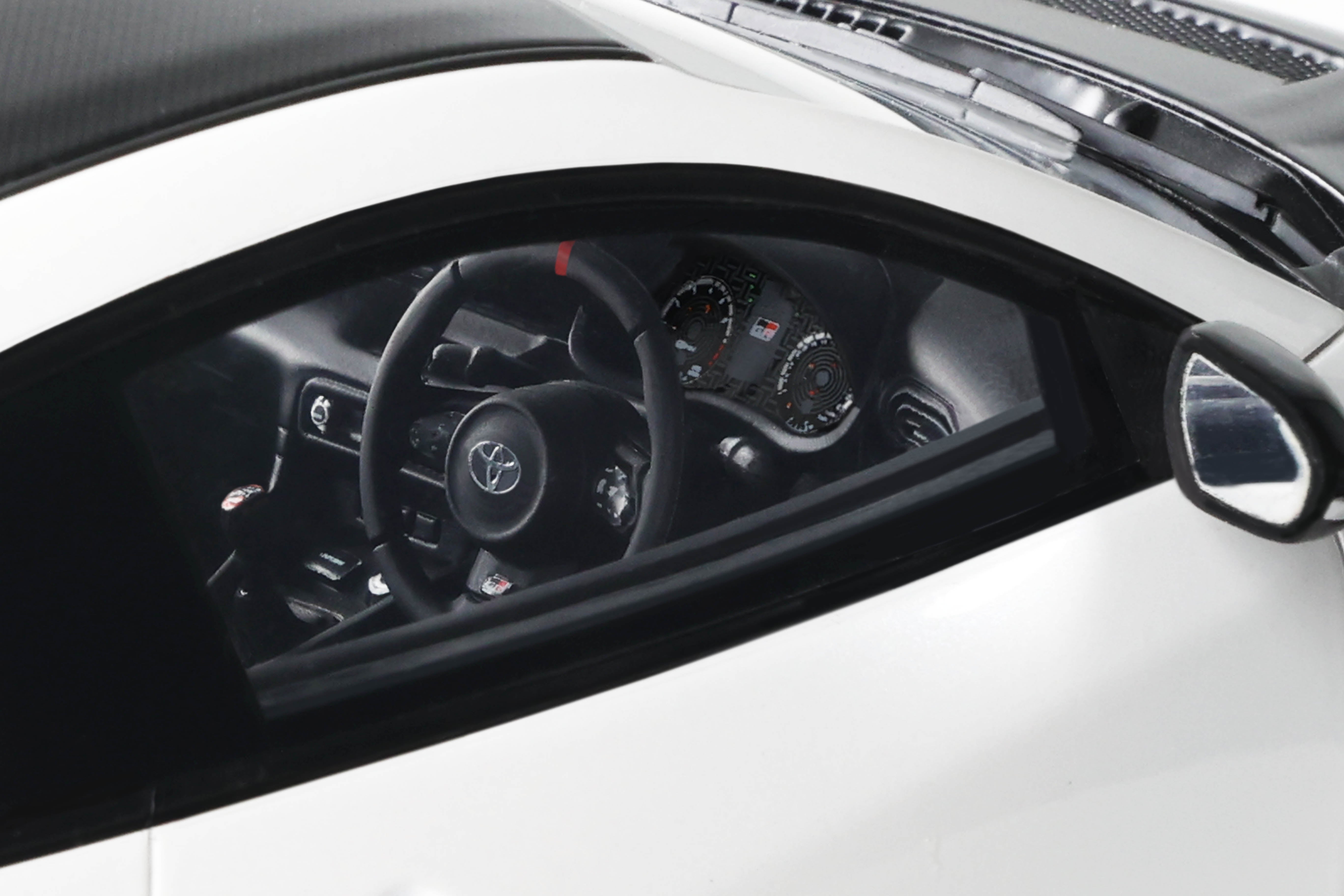 OTTO 1:18 Scale Resin - 2022 Toyota Yaris Rally Package, Platinum White Pearl - OT1071