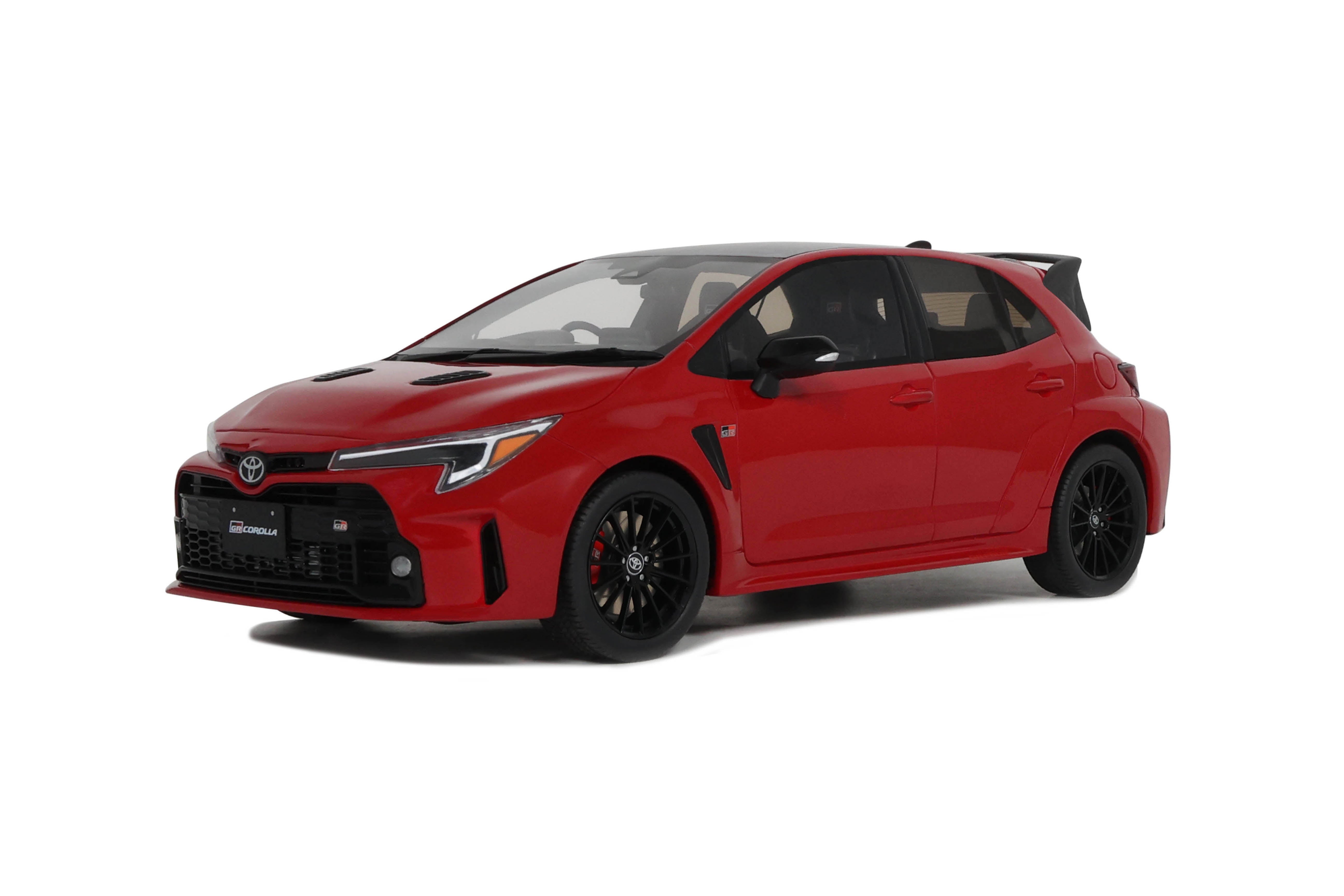 OTTO 1:18 Scale Resin - 2022 Toyota Corolla GR Circuit Edition, Supersonic Red - OT1072