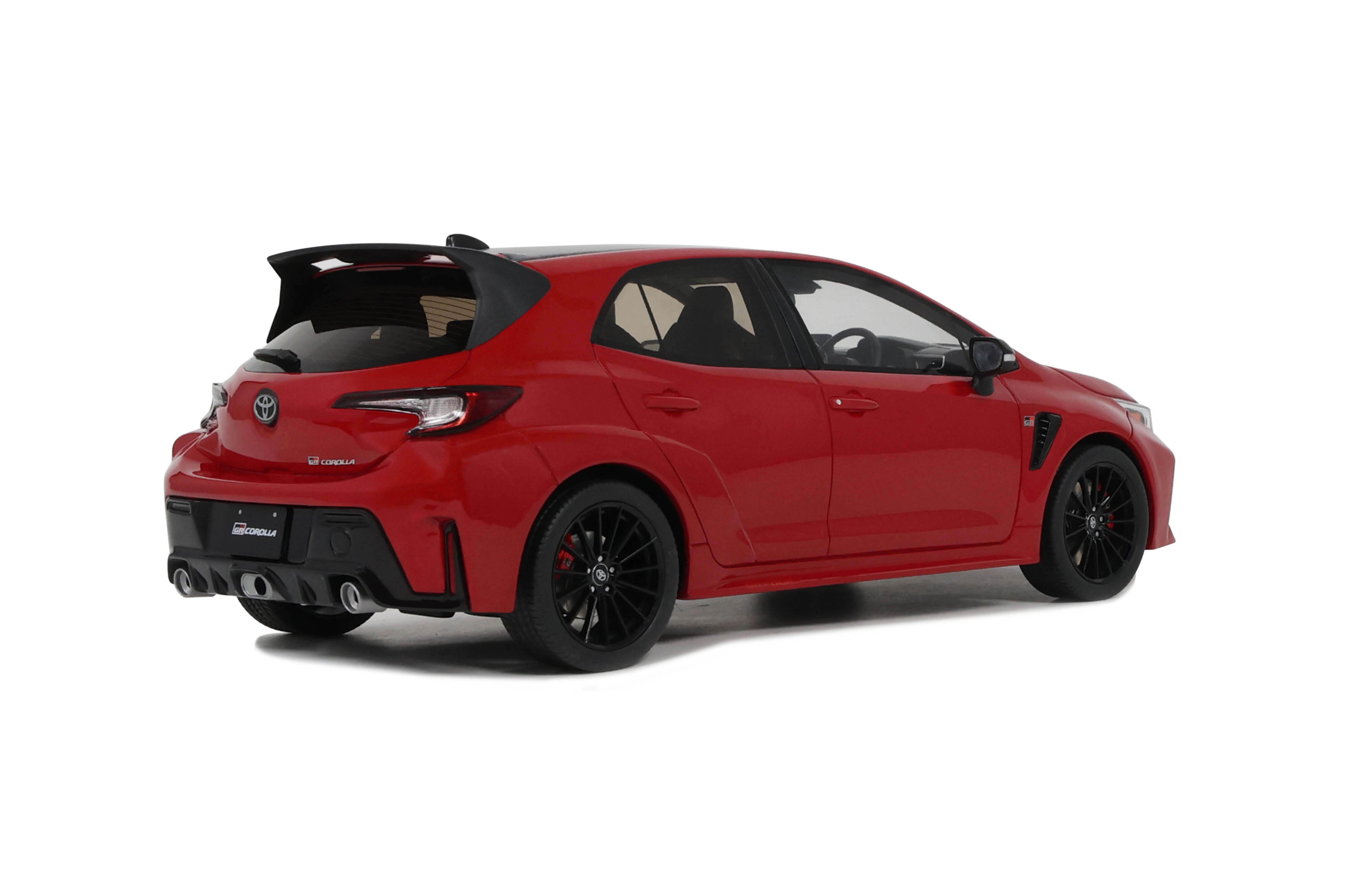 OTTO 1:18 Scale Resin - 2022 Toyota Corolla GR Circuit Edition, Supersonic Red - OT1072