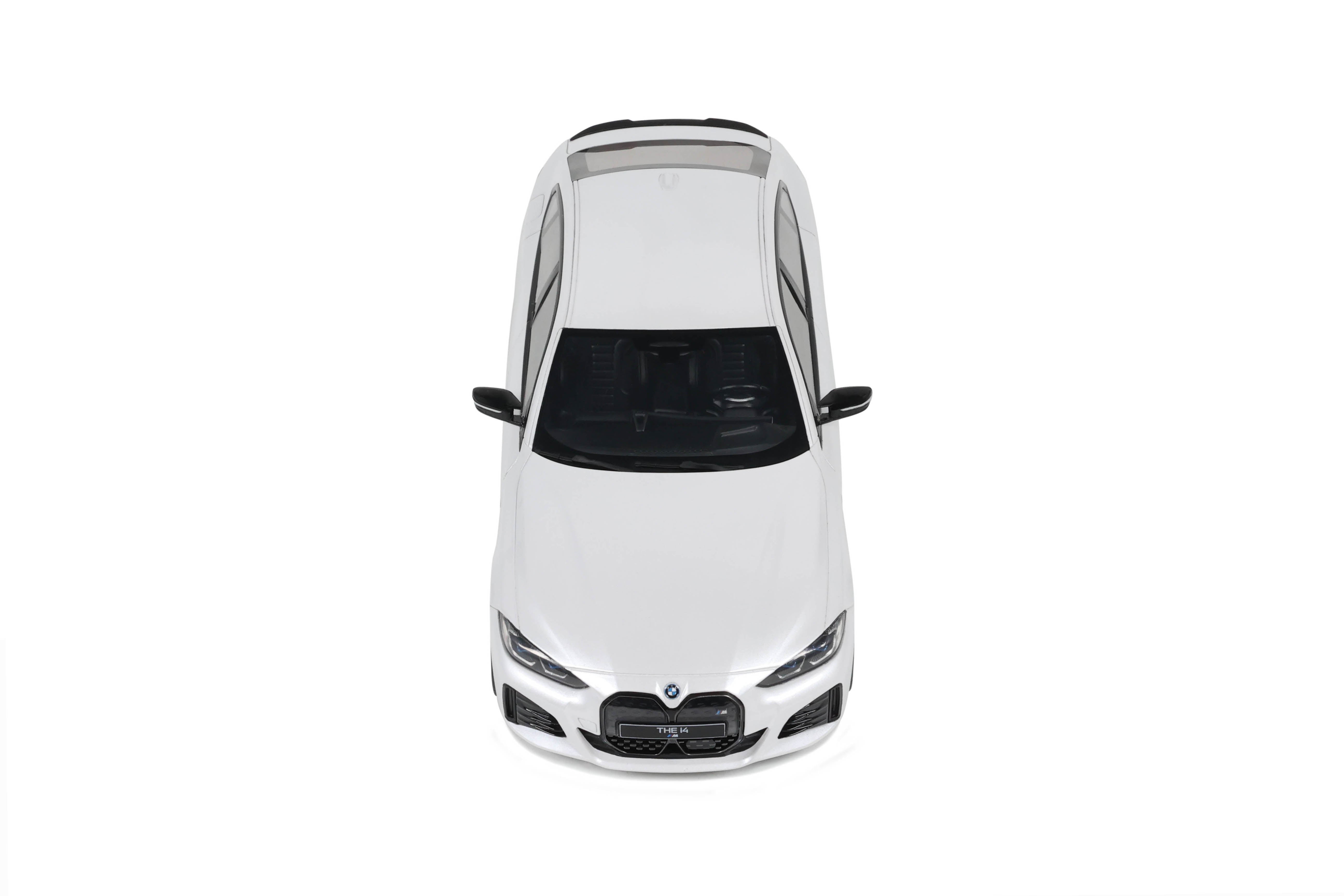 OTTO 1:18 Scale Resin Model Car - 2021 BMW i4 M50, White - OT1074
