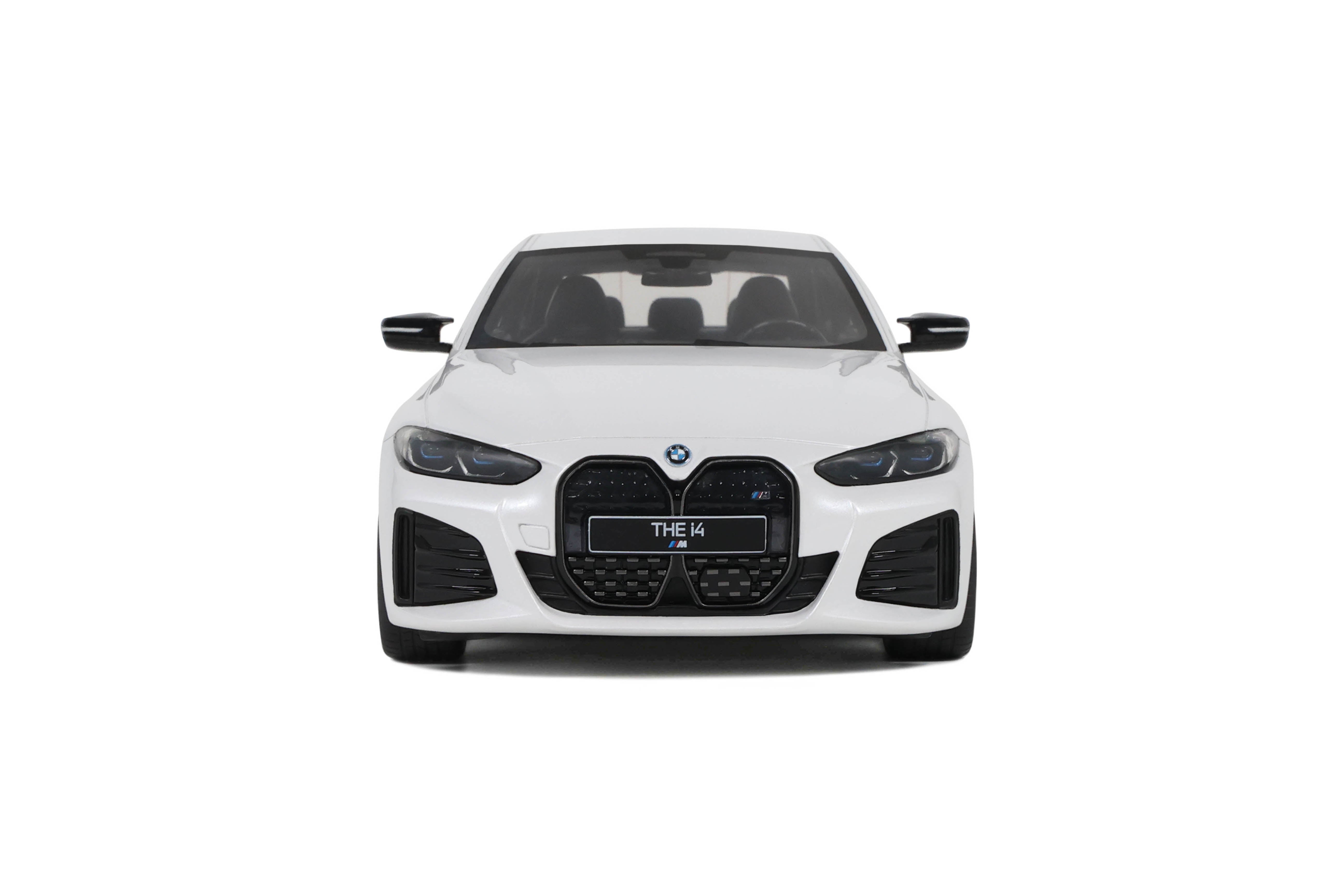 OTTO 1:18 Scale Resin Model Car - 2021 BMW i4 M50, White - OT1074