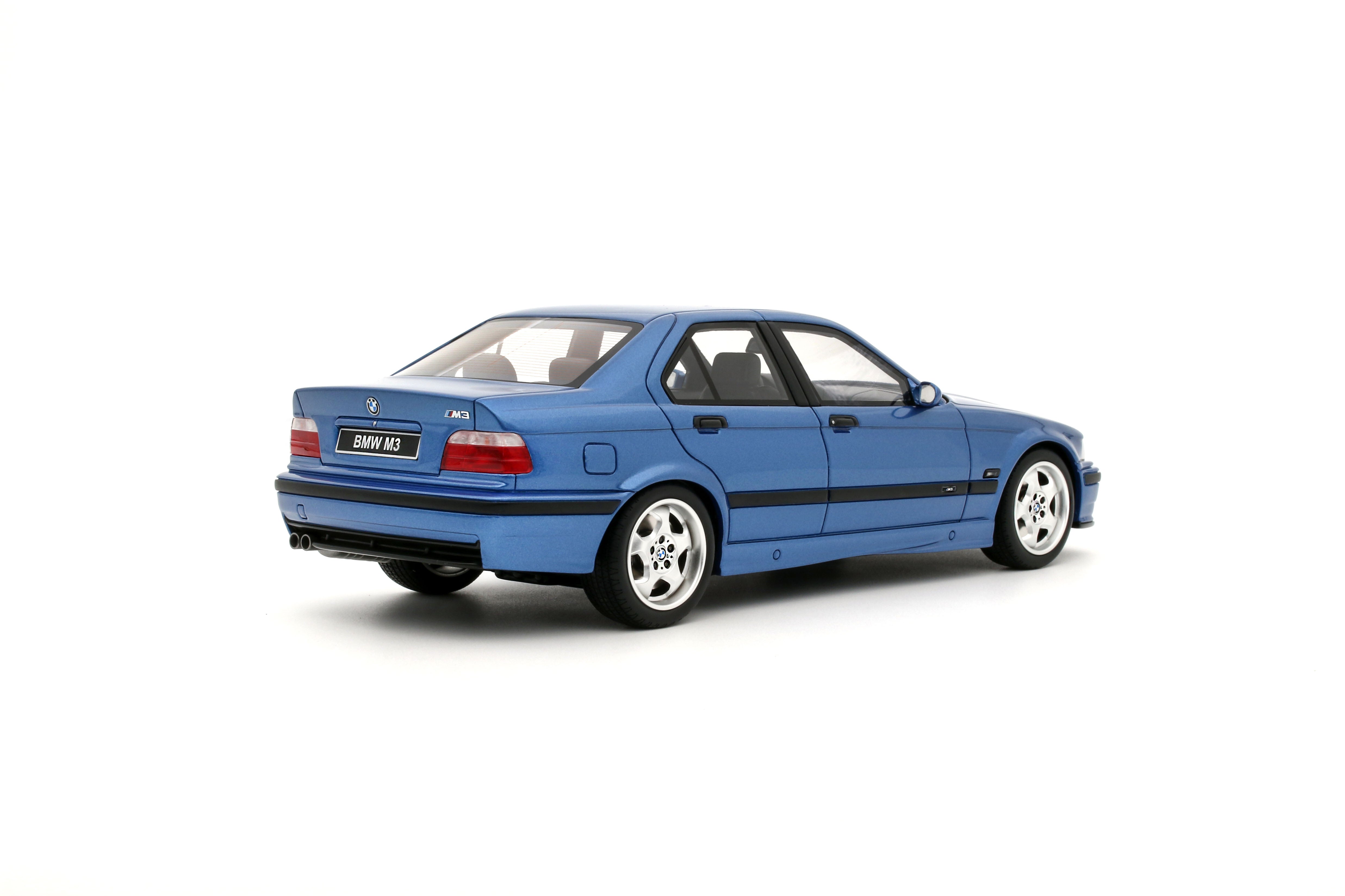 OTTO 1:18 Scale Resin Model Car - 1995 BMW E36 M3, Blue - OT1082