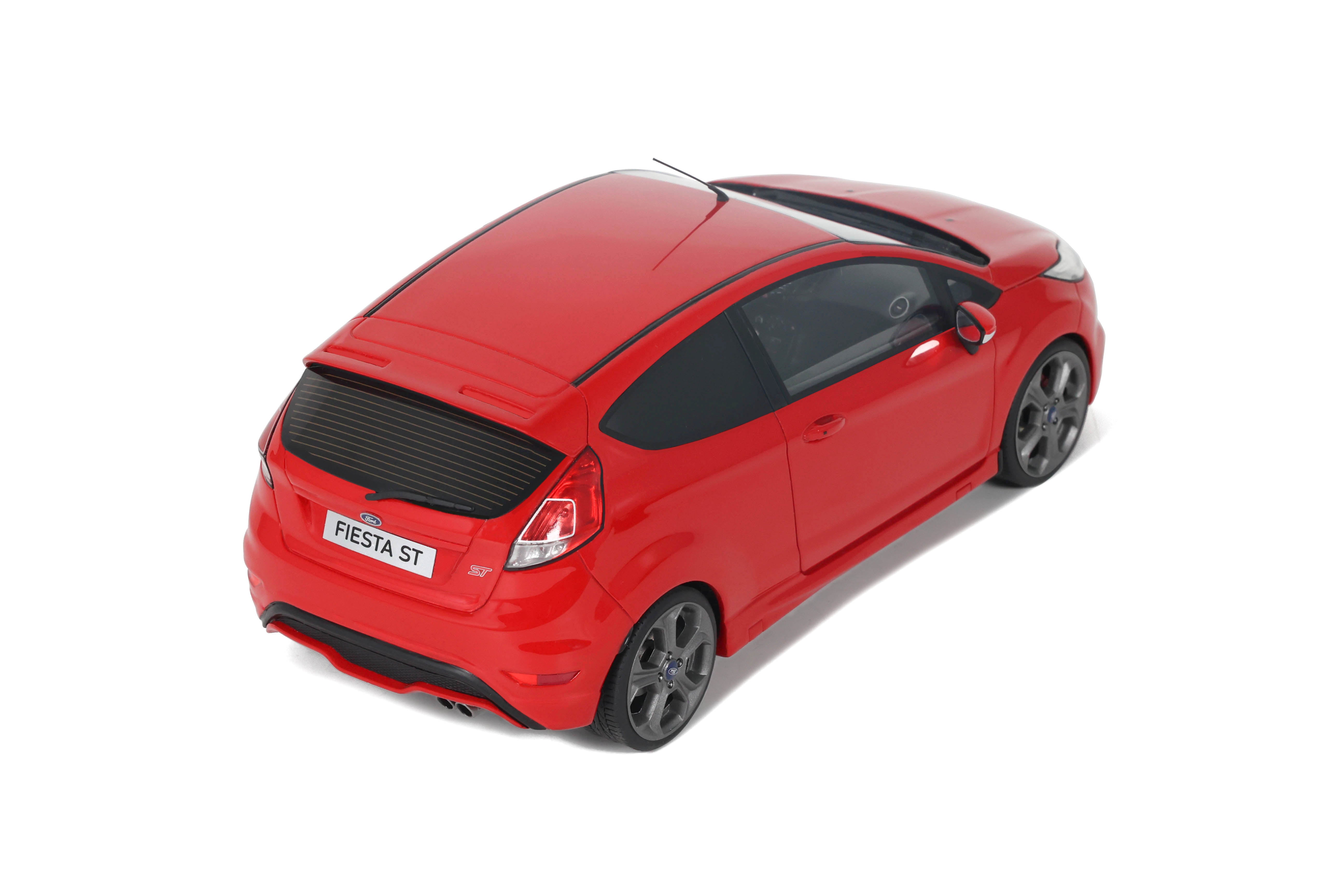 OTTO 1:18 Scale Resin - Ford Fiesta ST Mk7 in Red - OT1087