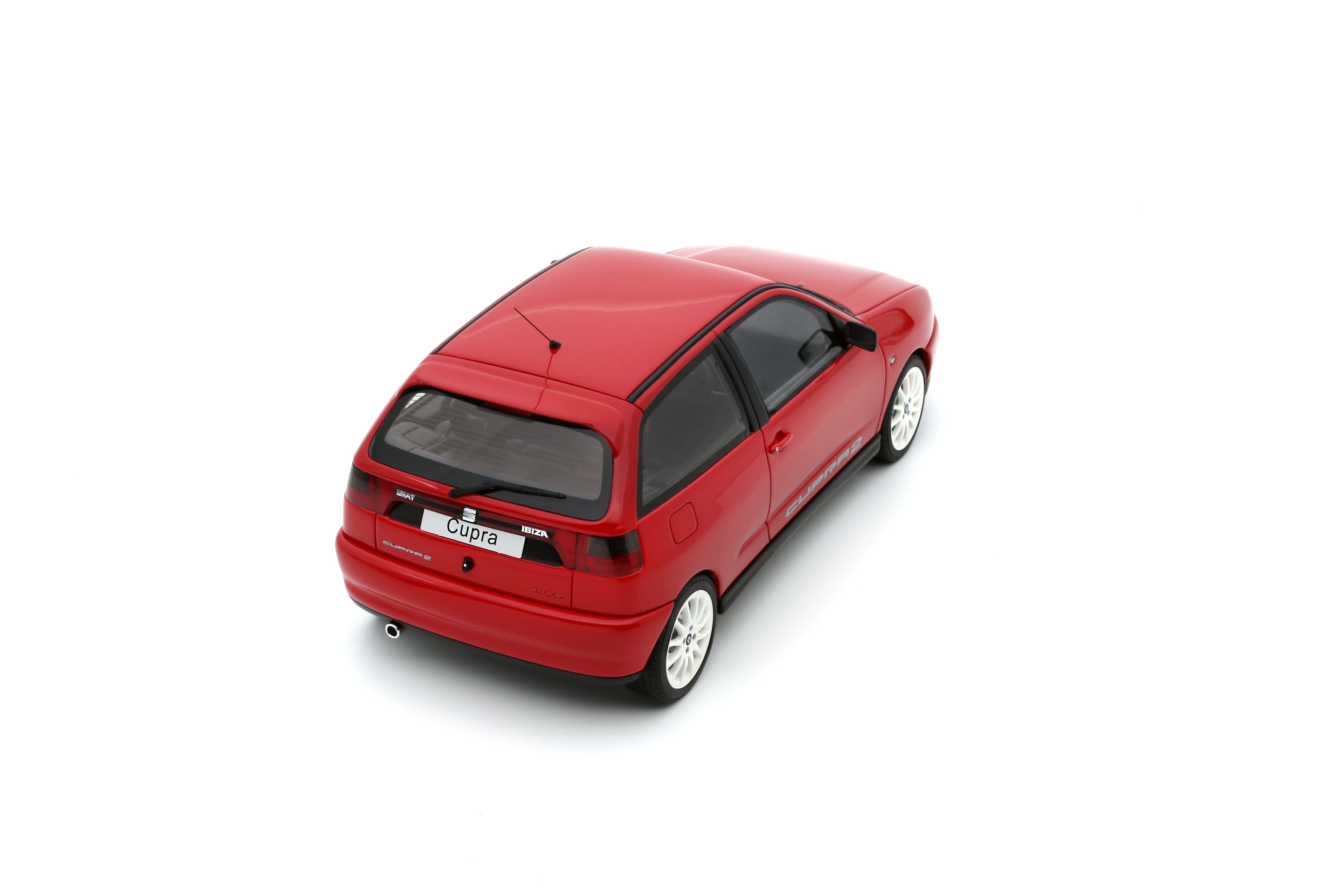 OTTO 1:18 Scale Resin Model Car - 1997 Seat Ibiza Cupra 2 Mk2, Red - OT1092