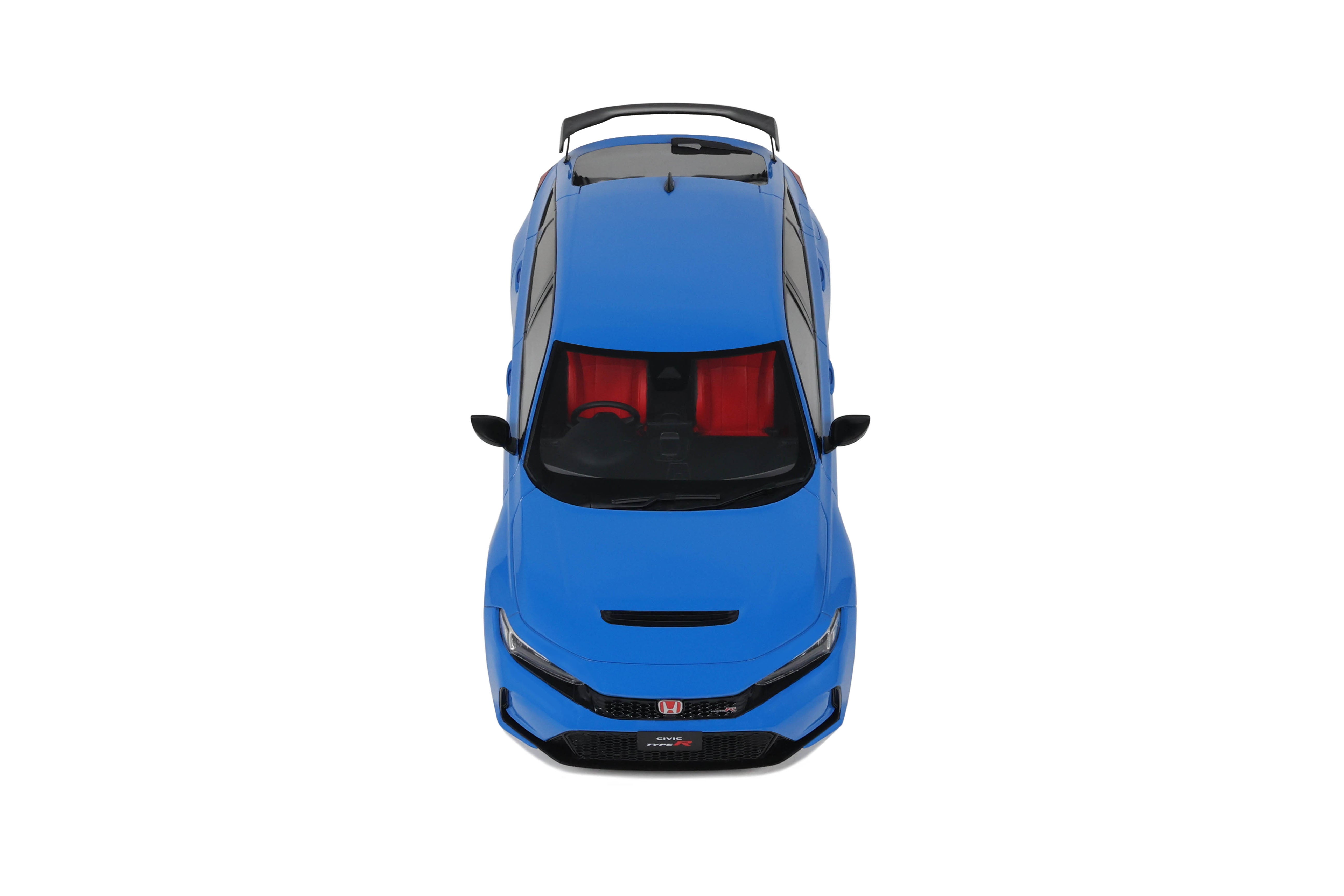 OTTO 1:18 Scale Resin - 2022 Honda Civic Type R Racing, Boost Blue Pearl - OT1093