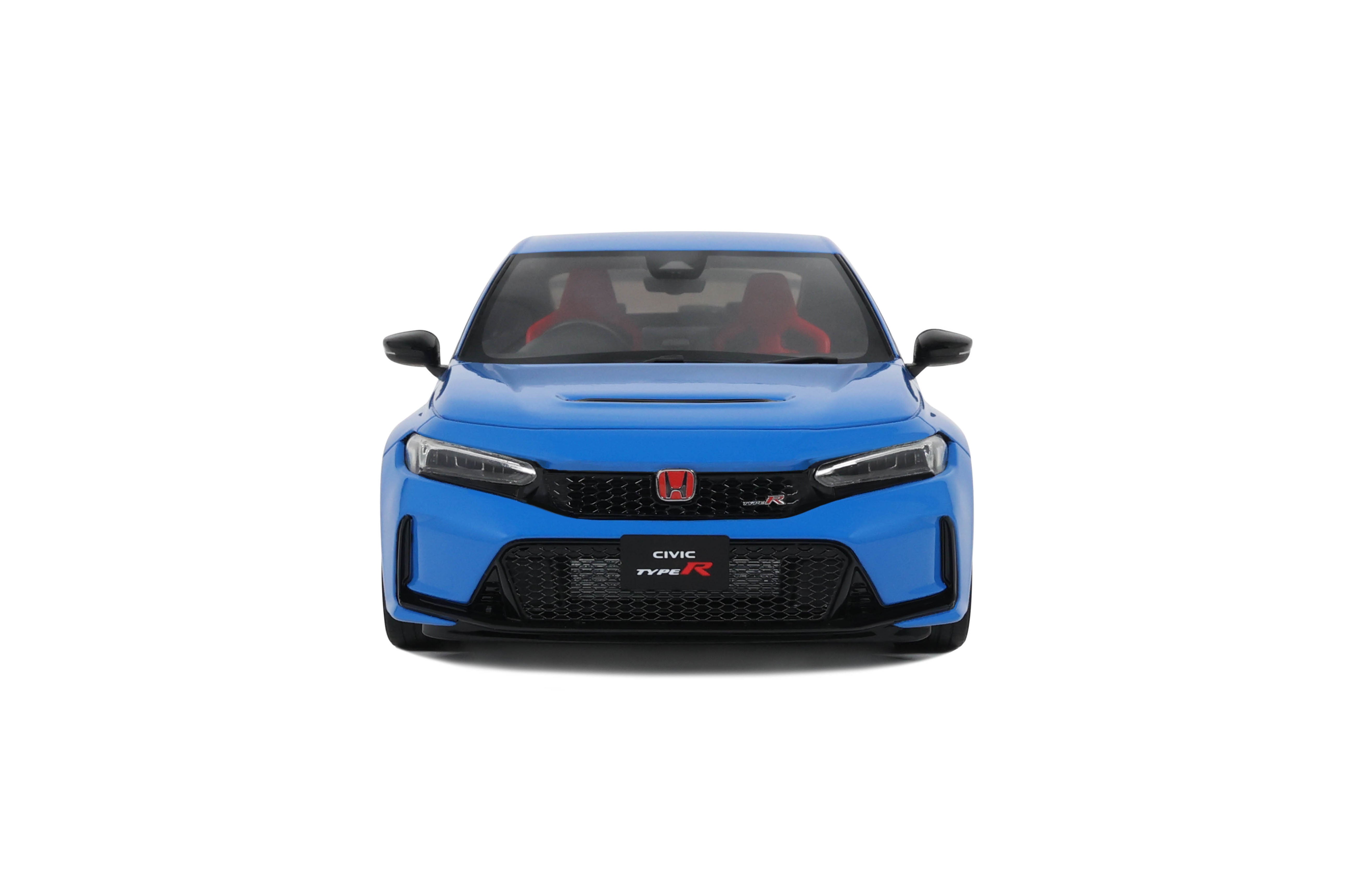 OTTO 1:18 Scale Resin - 2022 Honda Civic Type R Racing, Boost Blue Pearl - OT1093