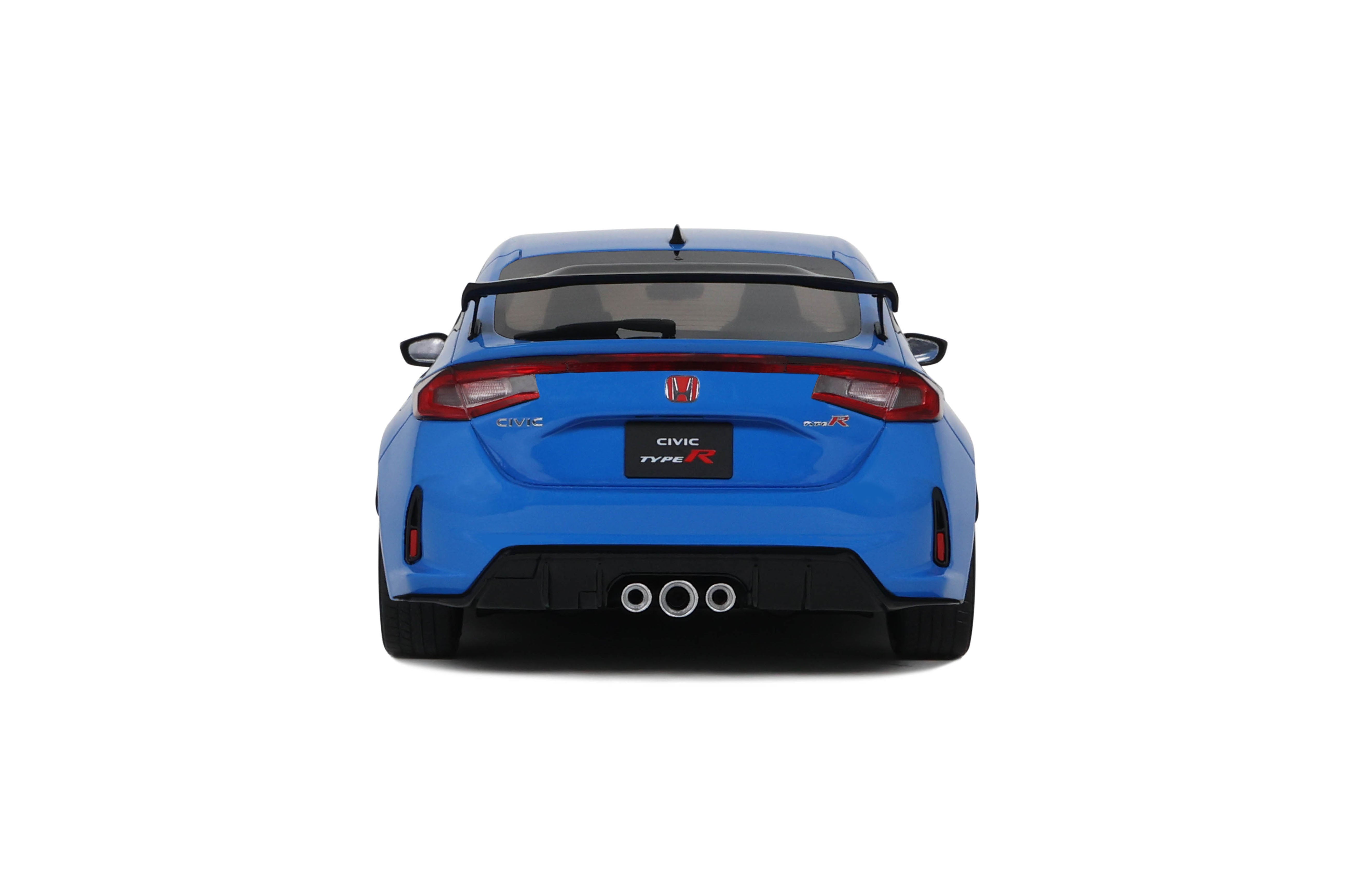 OTTO 1:18 Scale Resin - 2022 Honda Civic Type R Racing, Boost Blue Pearl - OT1093