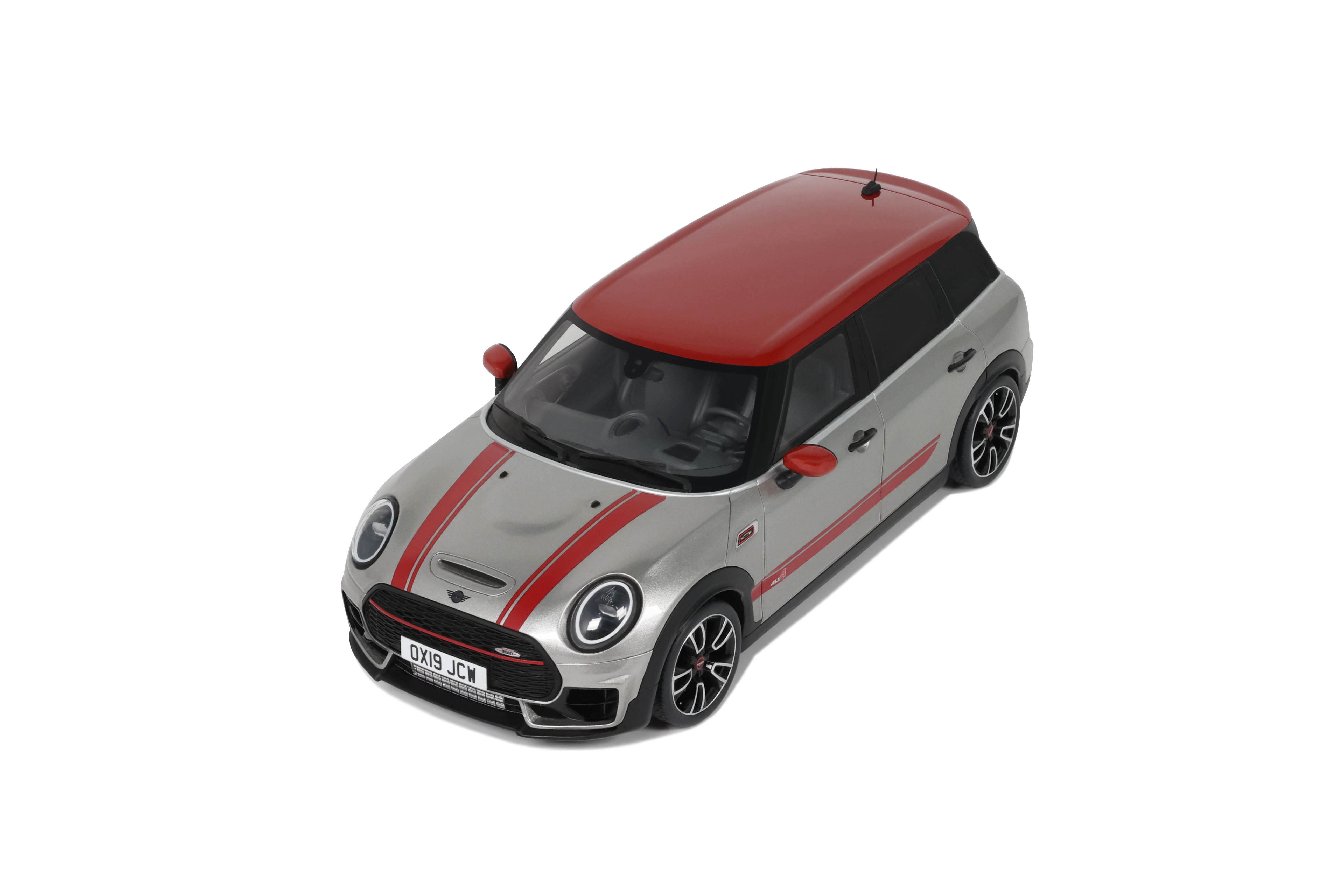 OTTO 1:18 Scale Resin - 2023 Mini Clubman F54 JCW, Melting Silver- OT1106