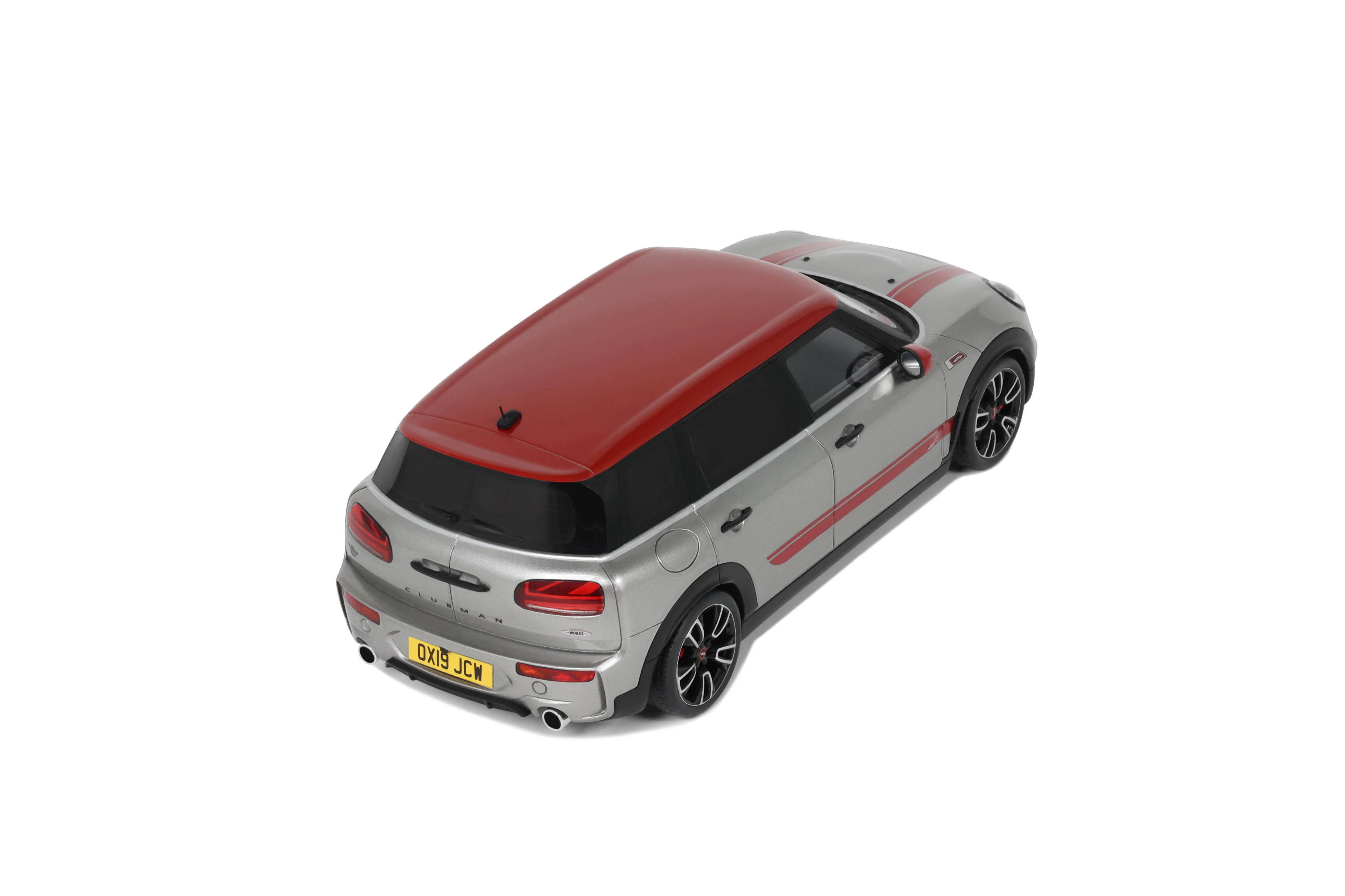 OTTO 1:18 Scale Resin - 2023 Mini Clubman F54 JCW, Melting Silver- OT1106