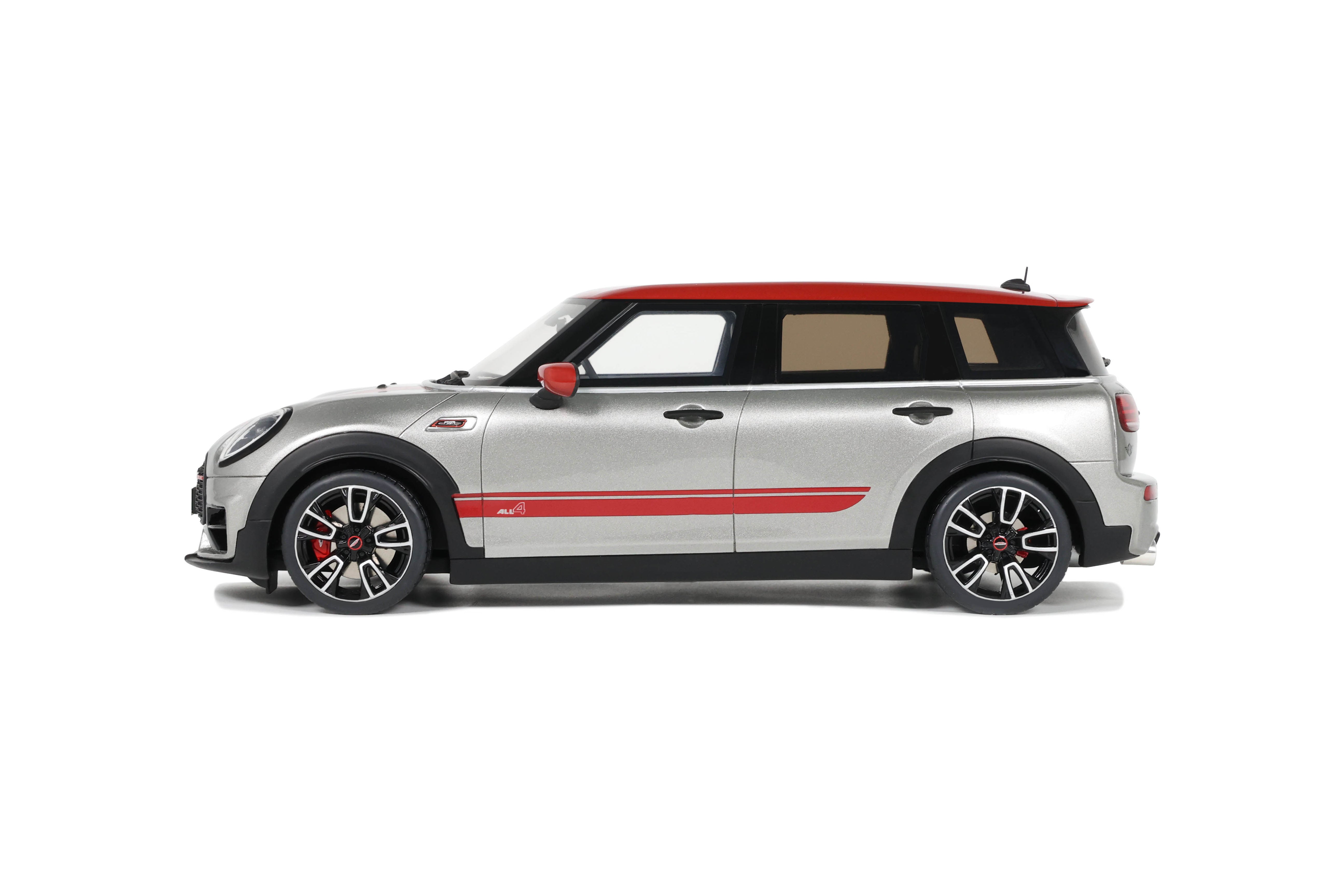OTTO 1:18 Scale Resin - 2023 Mini Clubman F54 JCW, Melting Silver- OT1106