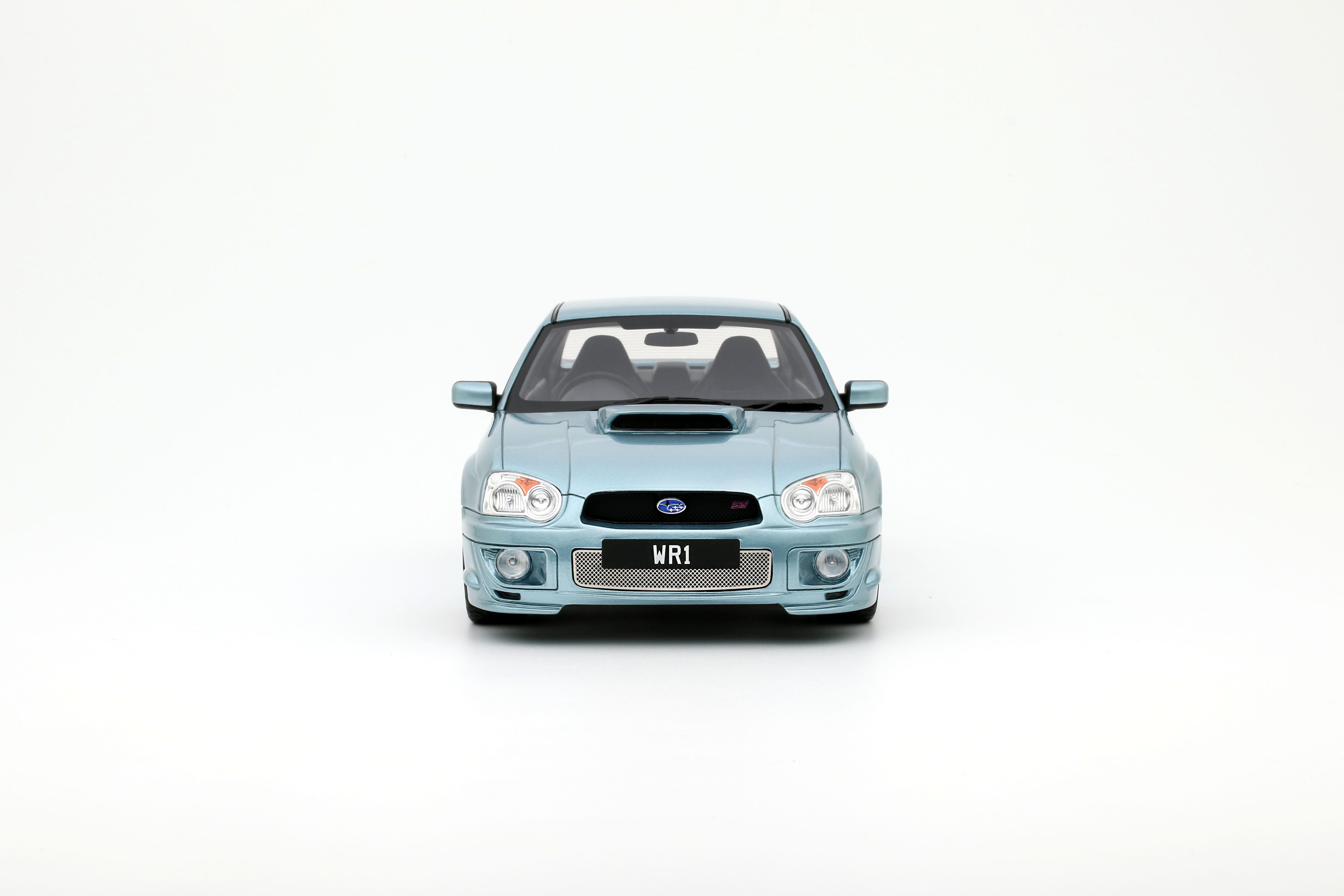 OTTO 1:18 Scale Resin - 2003 Subaru Impreza WRX STi WR1, Petter Solberg Edition, Blue - OT1114