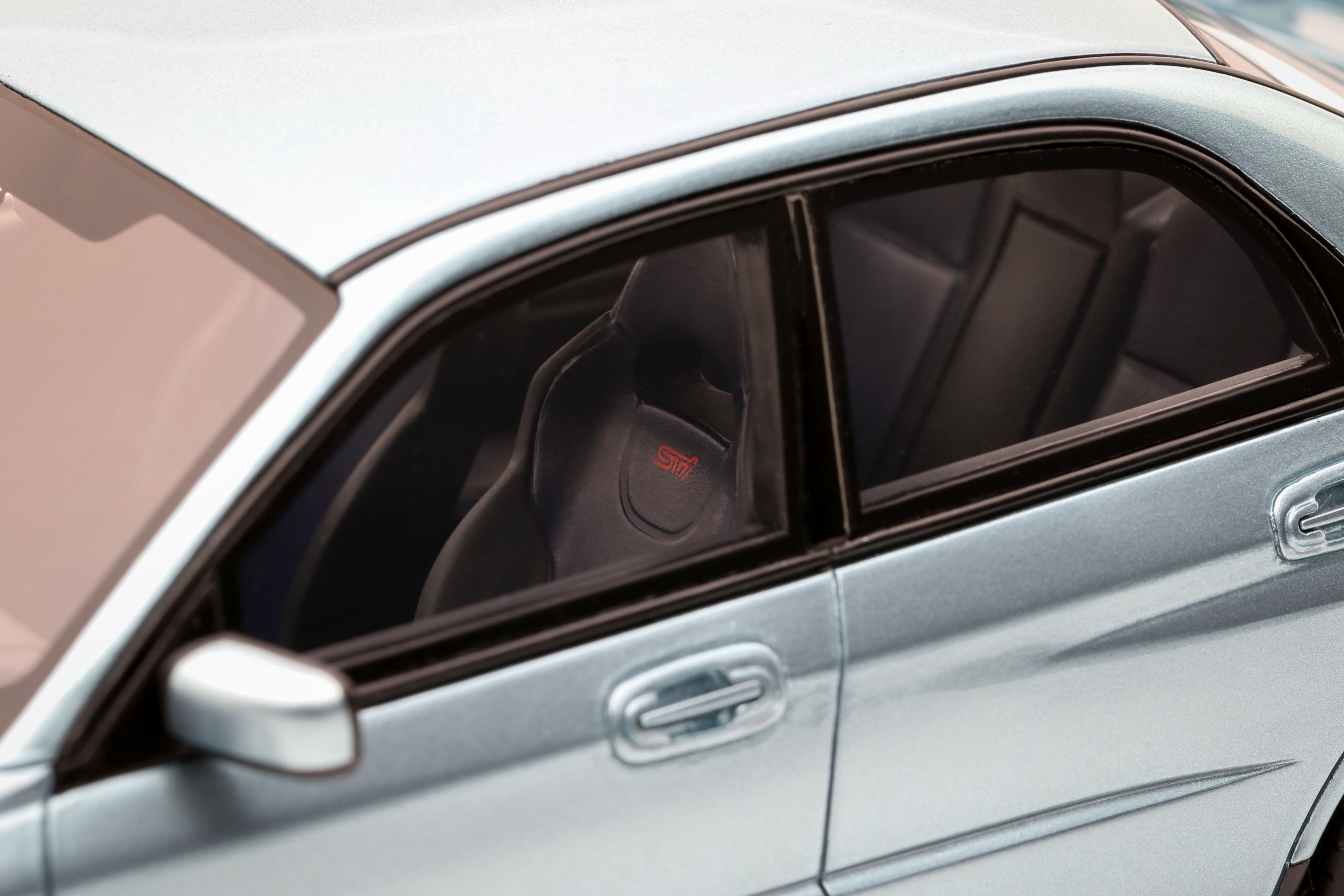 OTTO 1:18 Scale Resin - 2003 Subaru Impreza WRX STi WR1, Petter Solberg Edition, Blue - OT1114