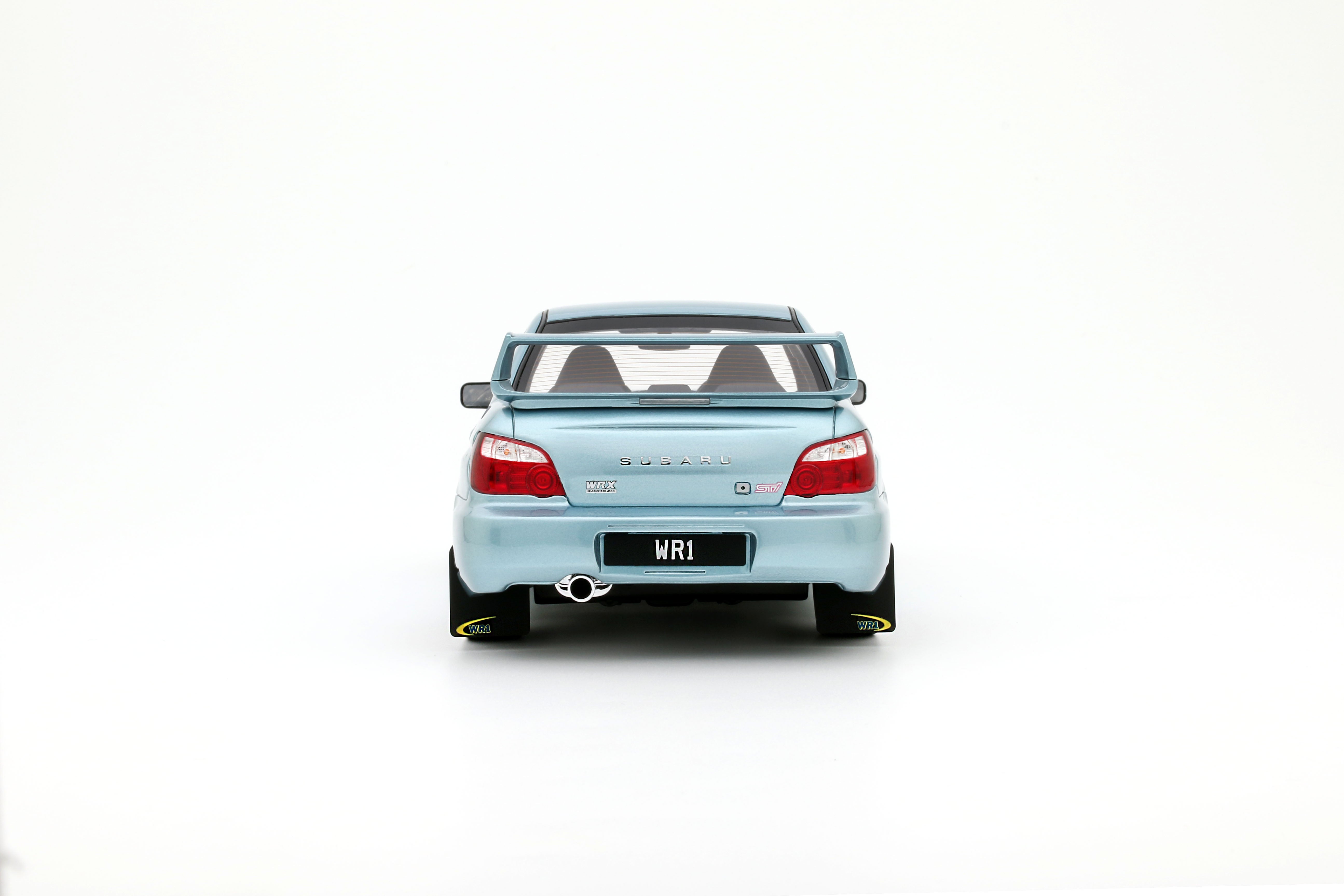 OTTO 1:18 Scale Resin - 2003 Subaru Impreza WRX STi WR1, Petter Solberg Edition, Blue - OT1114