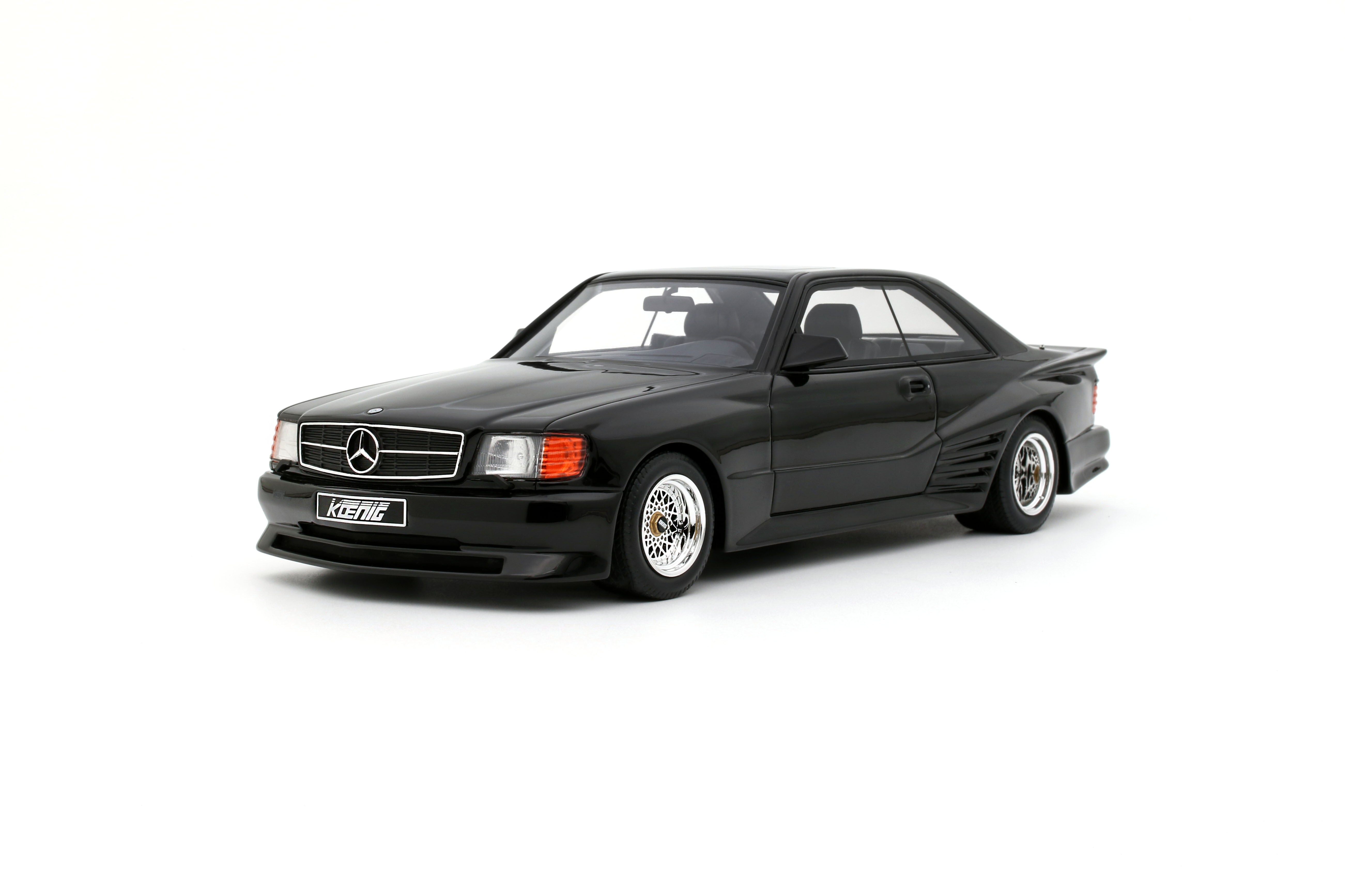 OTTO 1:18 Scale Resin - Mercedes Benz Koenig Specials 560 SEC - Black - OT1134