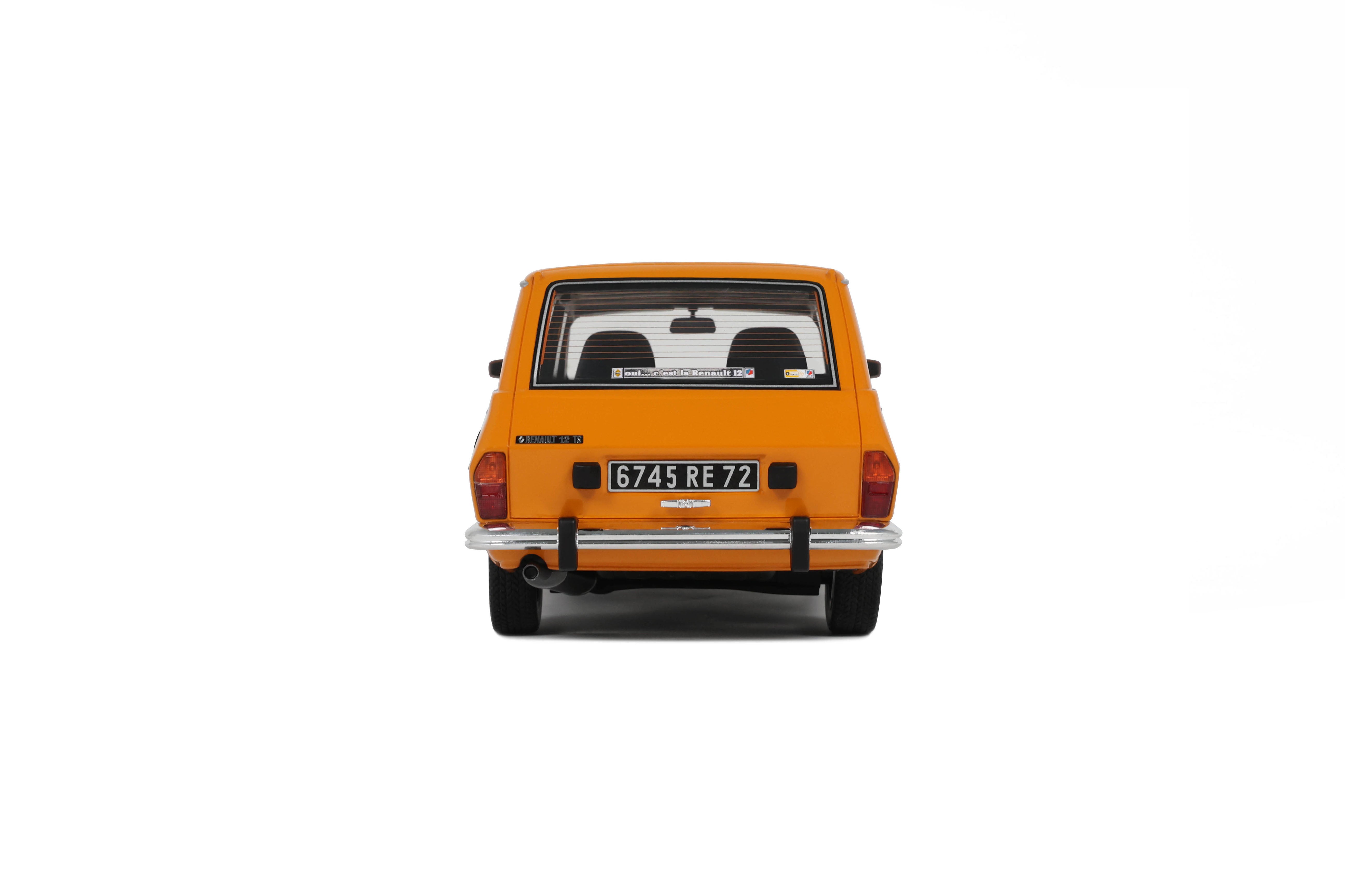 OTTO 1:18 Scale Resin - 1977 Renault 12 TS Break, Orange - OT1139