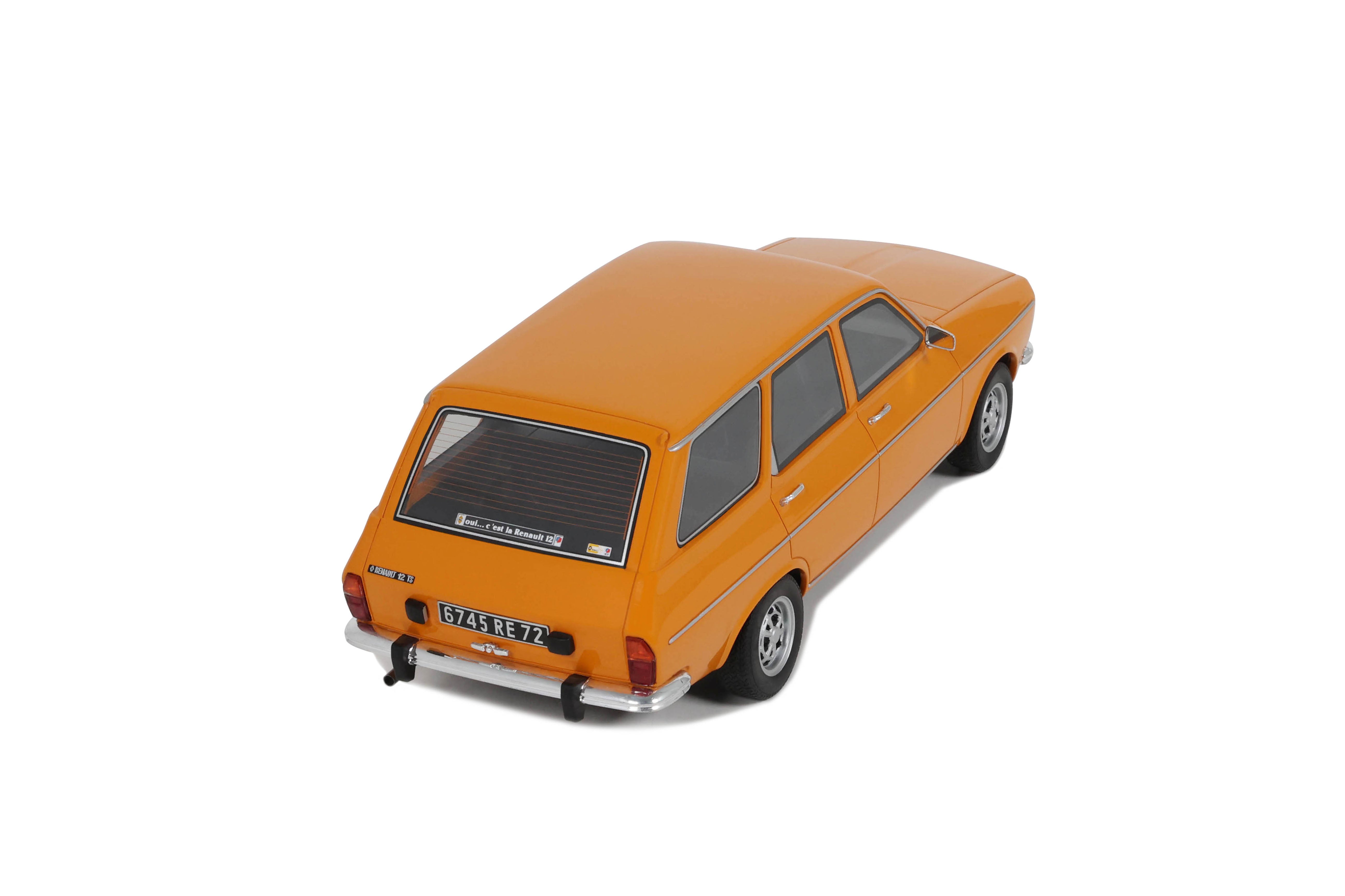 OTTO 1:18 Scale Resin - 1977 Renault 12 TS Break, Orange - OT1139
