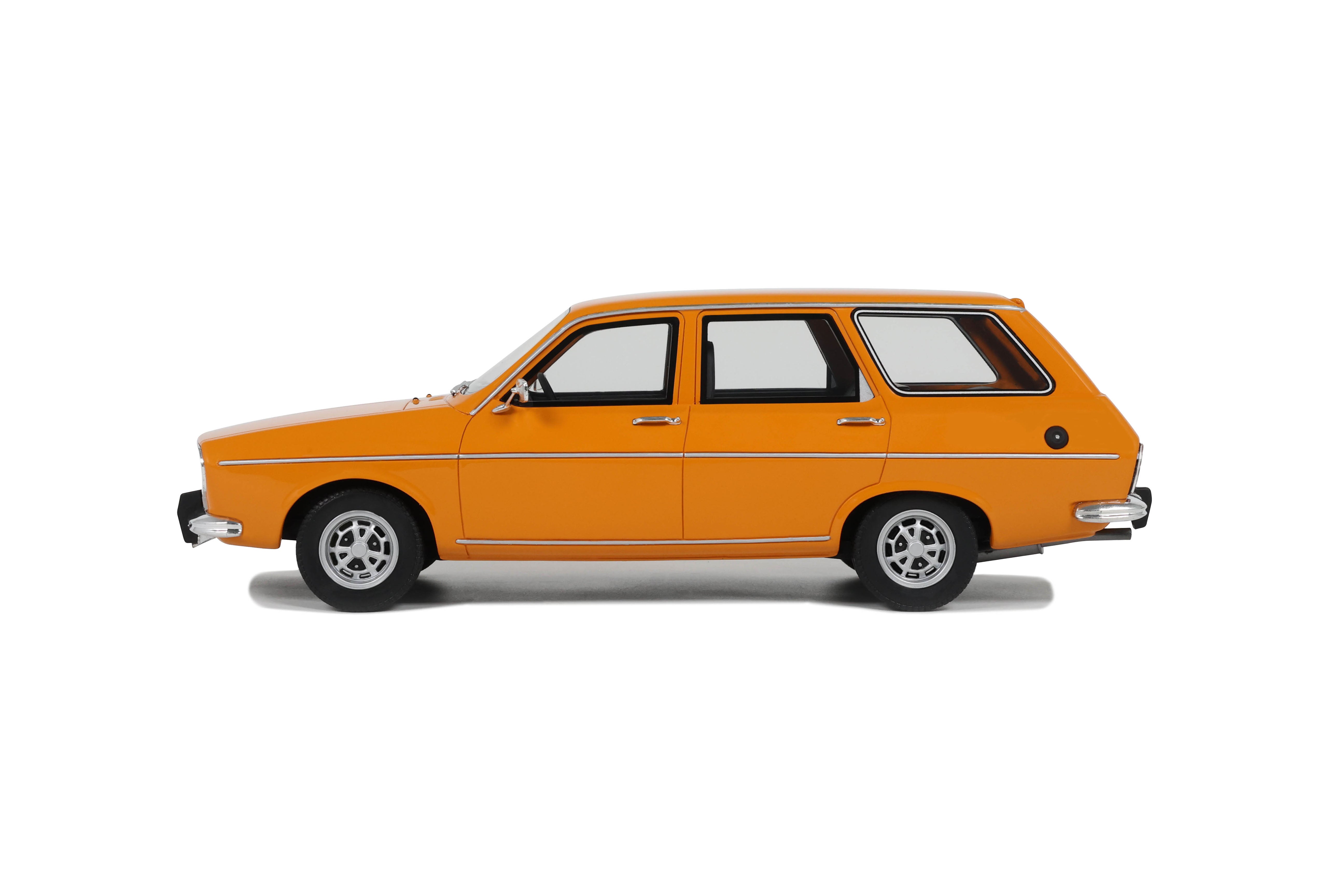 OTTO 1:18 Scale Resin - 1977 Renault 12 TS Break, Orange - OT1139