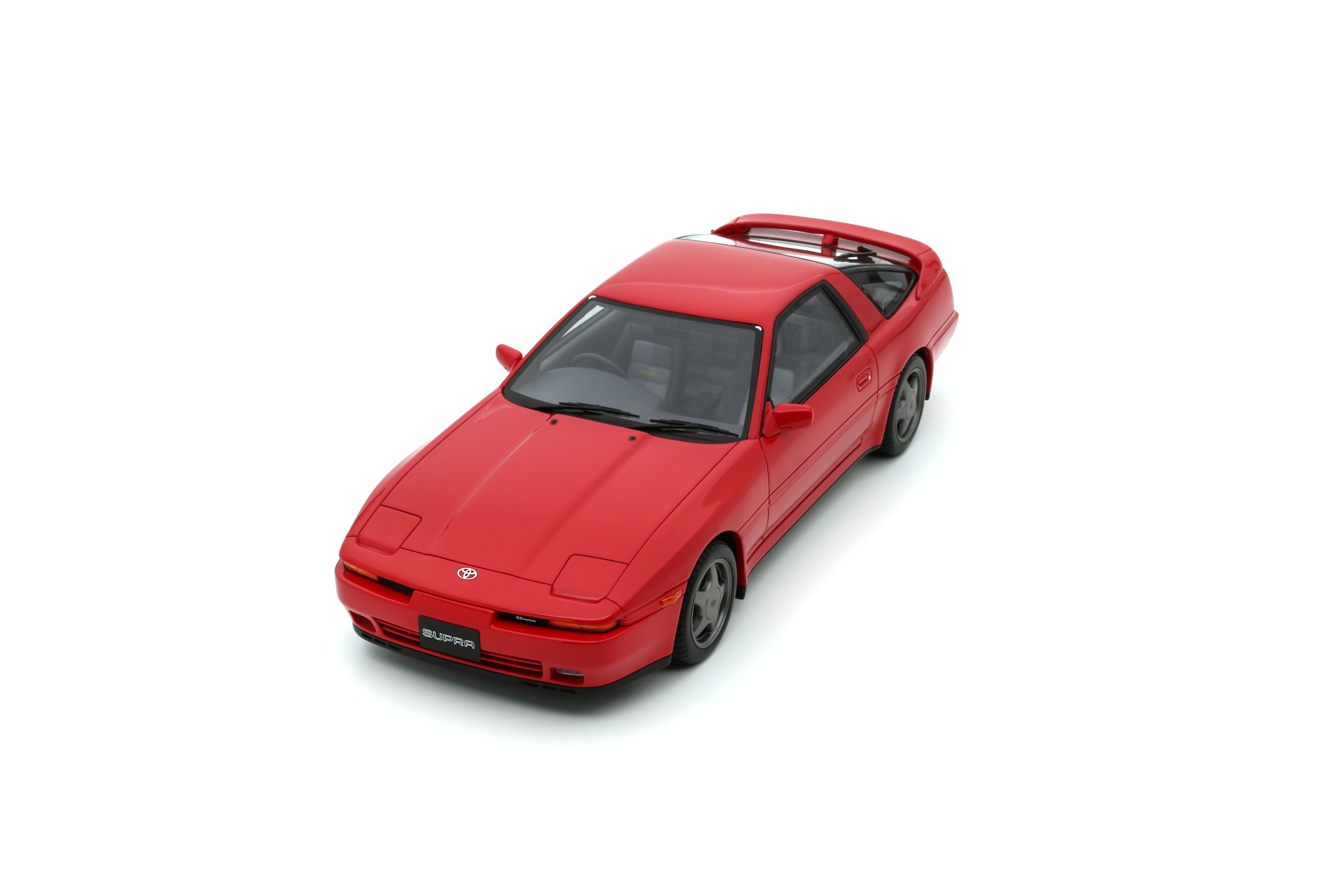 OTTO 1:18 Scale Resin - 1986 Toyota Supra Mk3 - Super Red - OT1144