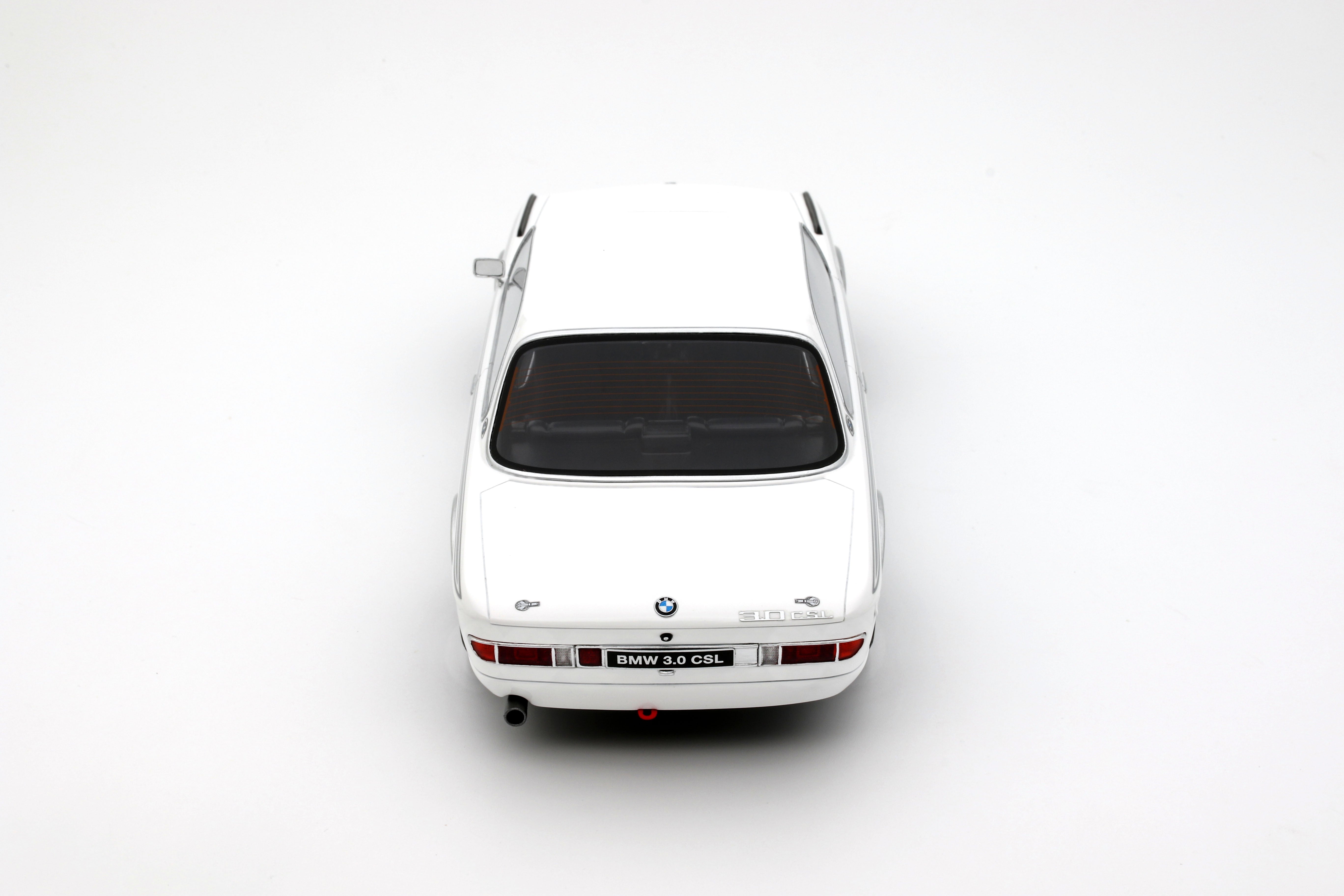OTTO 1:18 Scale Resin - 1972 BMW 3.0 CSL - Chamonix White - OT1145