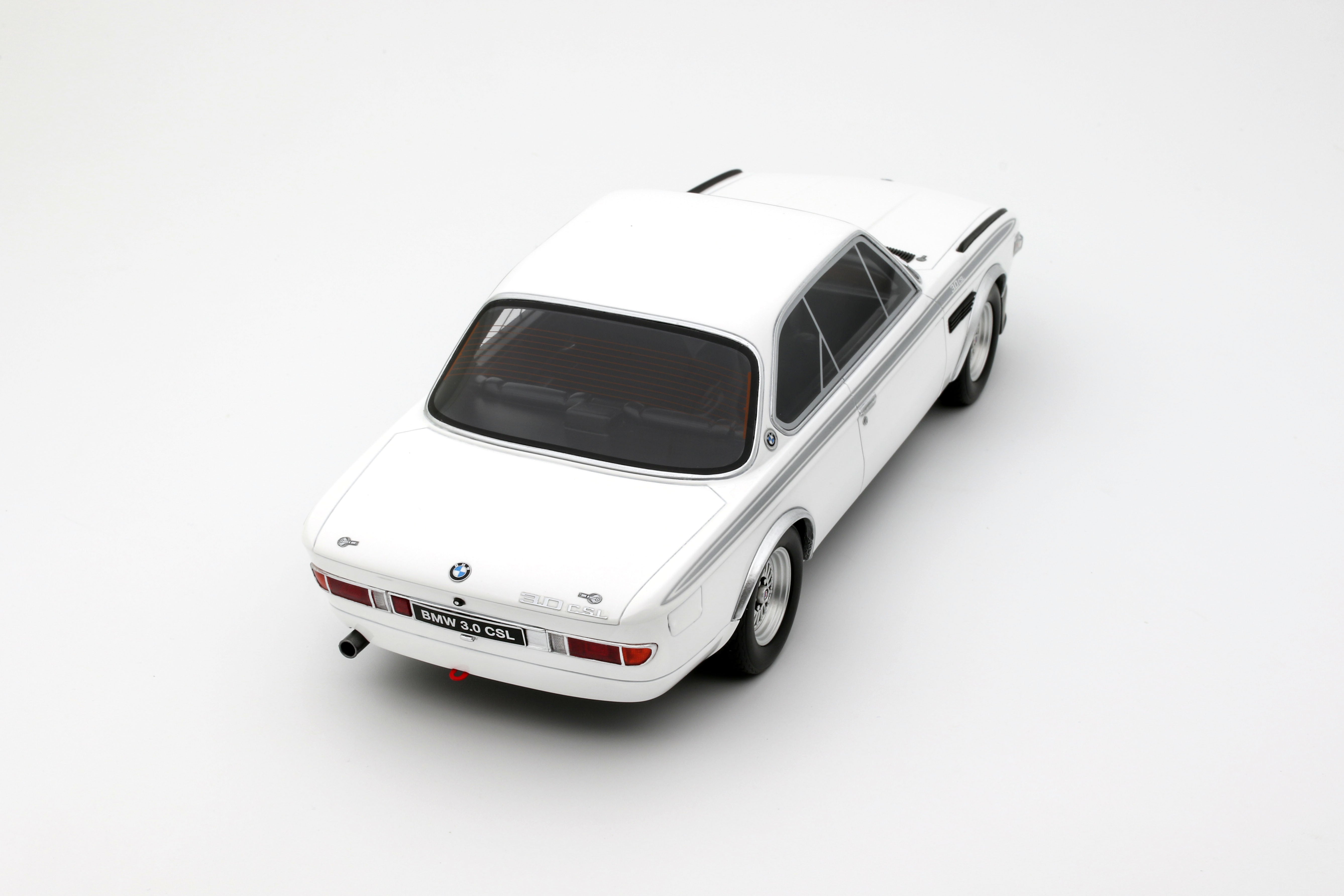 OTTO 1:18 Scale Resin - 1972 BMW 3.0 CSL - Chamonix White - OT1145