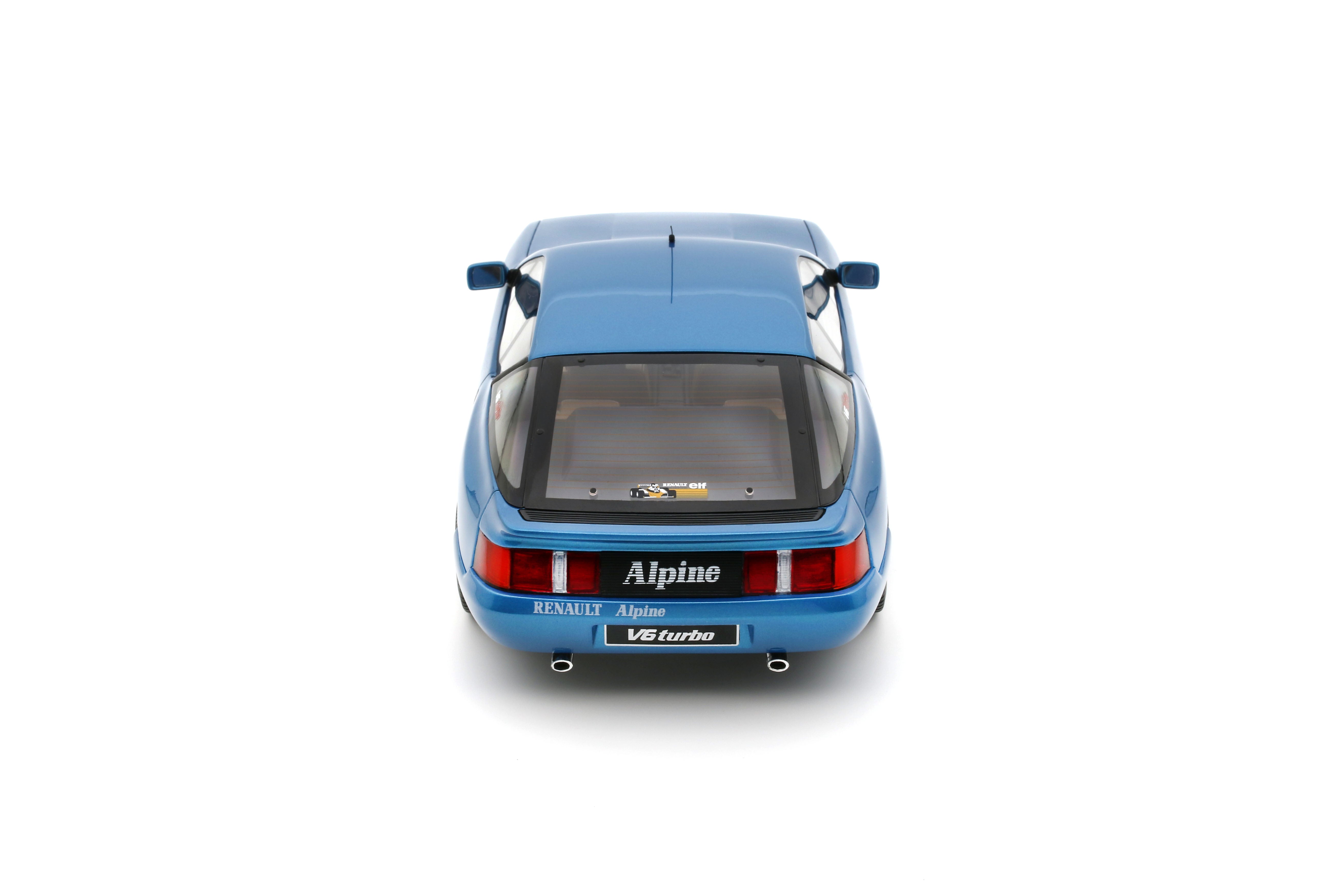 OTTO 1:18 Scale Resin - 1990 Alpine GTA V6 Turbo - Blue Alpine Metal - OT1146