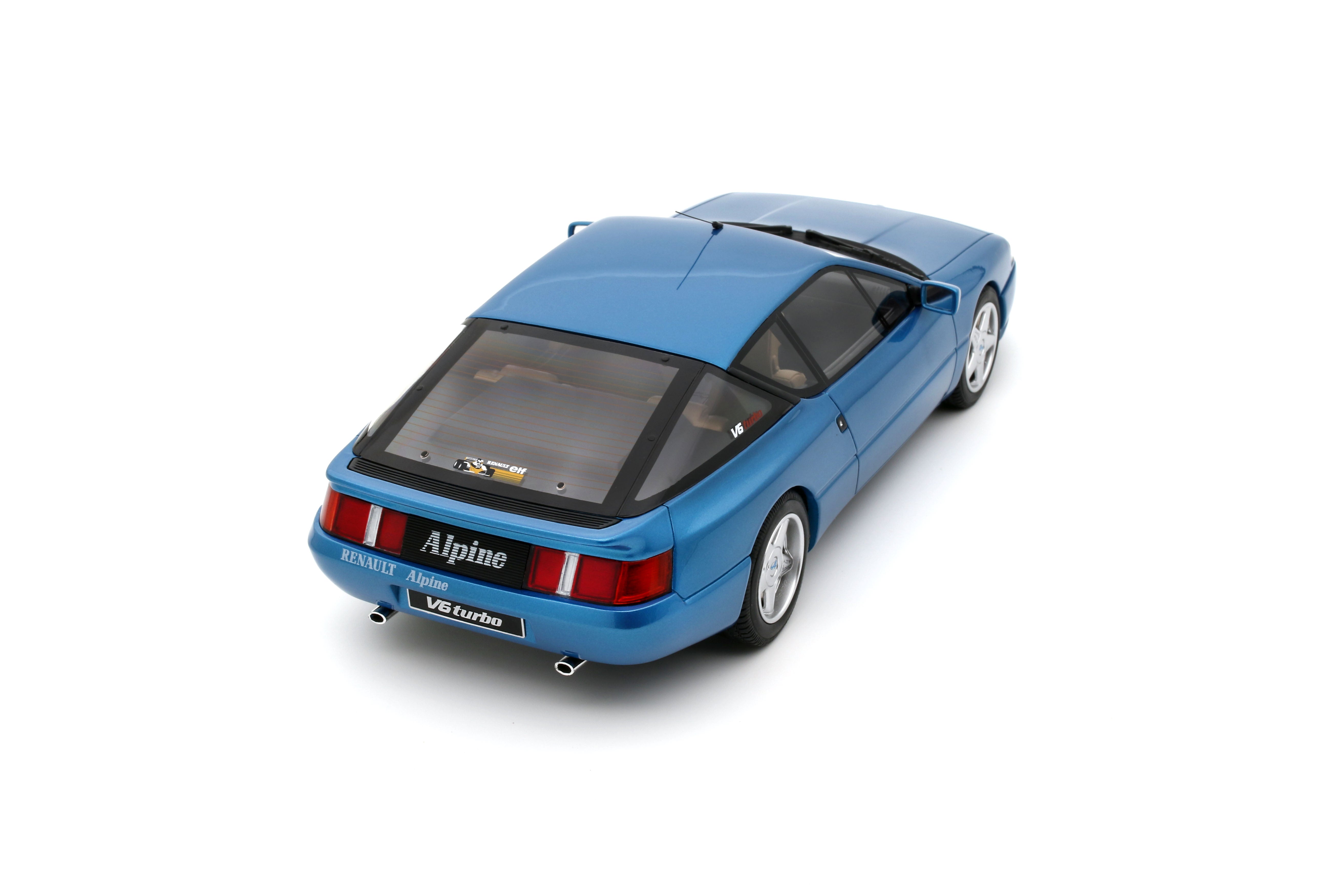 OTTO 1:18 Scale Resin - 1990 Alpine GTA V6 Turbo - Blue Alpine Metal - OT1146