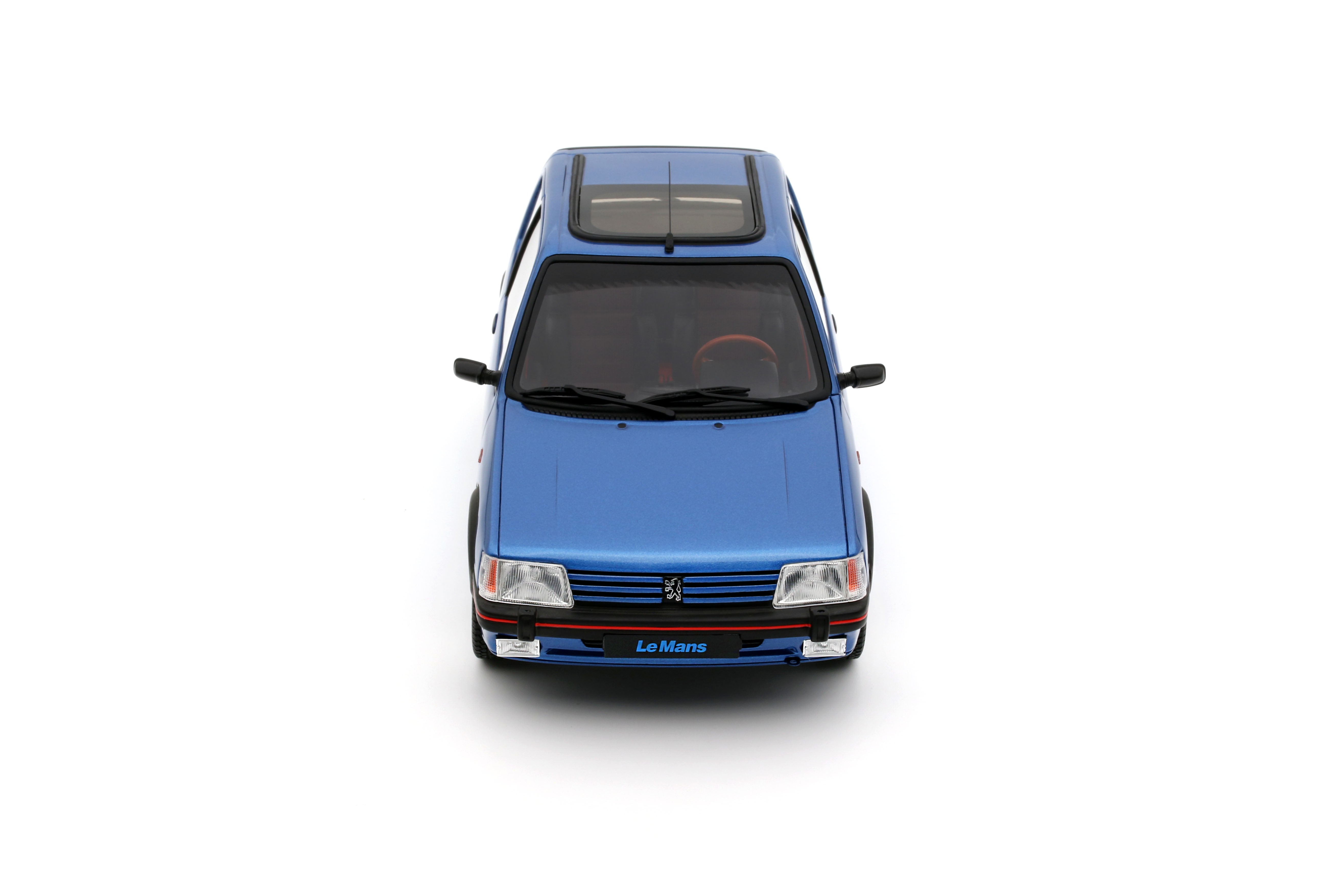 OTTO 1:18 Scale Resin - 1991 PEUGEOT 205 1.9 GTI LE MANS, MIAMI BLUE - OT1153