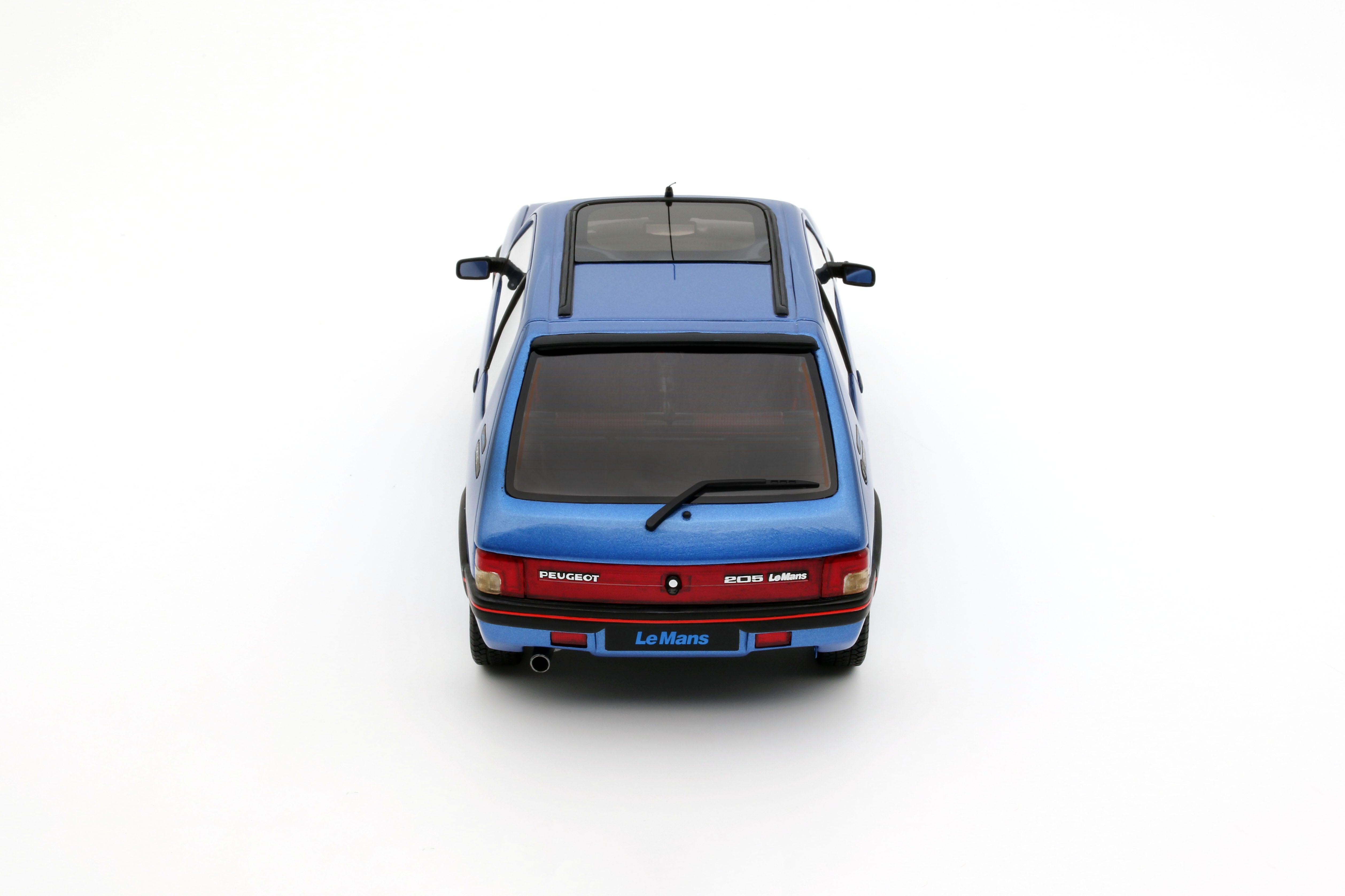 OTTO 1:18 Scale Resin - 1991 PEUGEOT 205 1.9 GTI LE MANS, MIAMI BLUE - OT1153