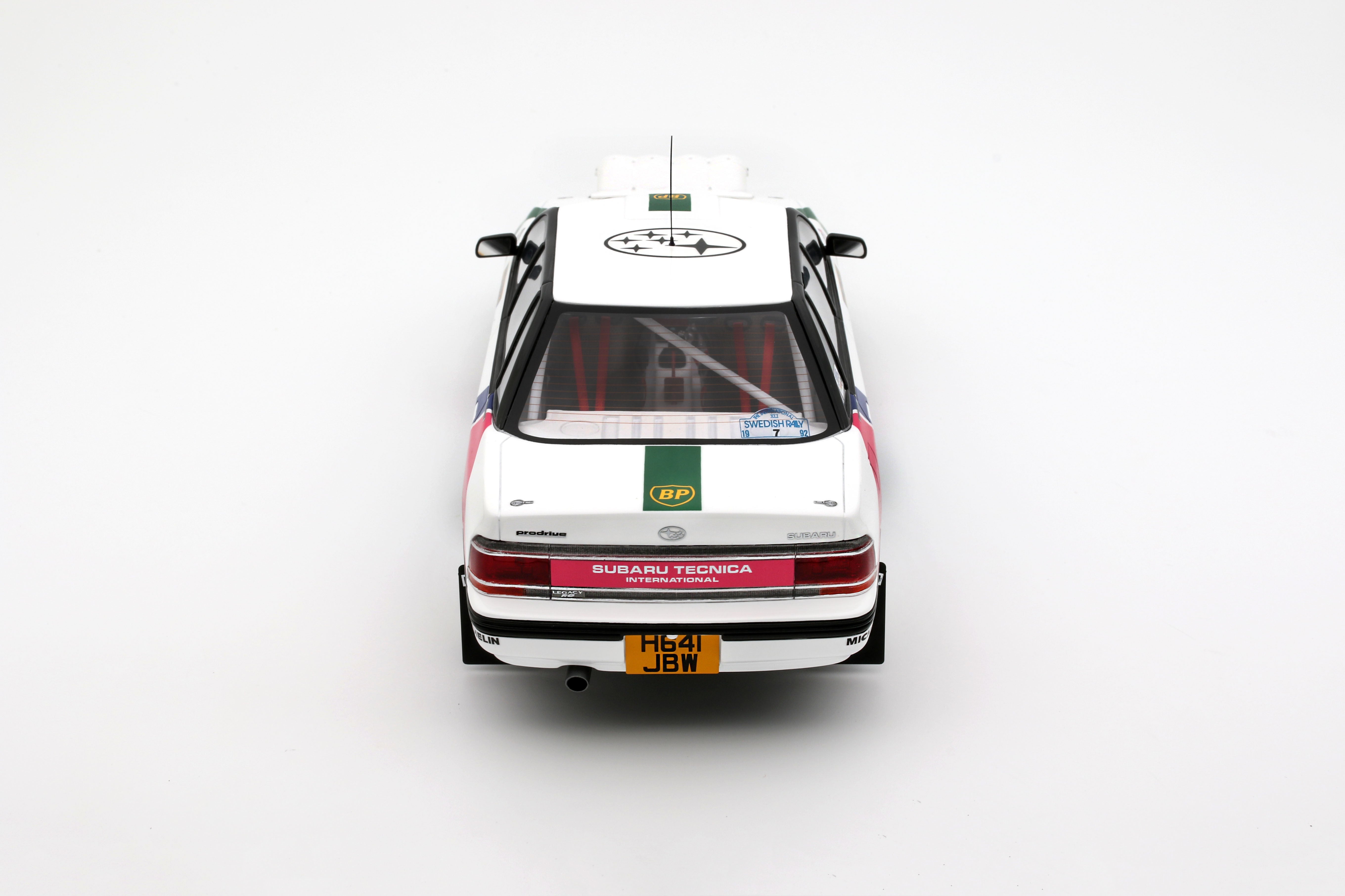OTTO 1:18 Scale Resin - SUBARU LEGACY RS GR.A COLIN MCRAE SWEDISH RALLY 1992 - OT1158