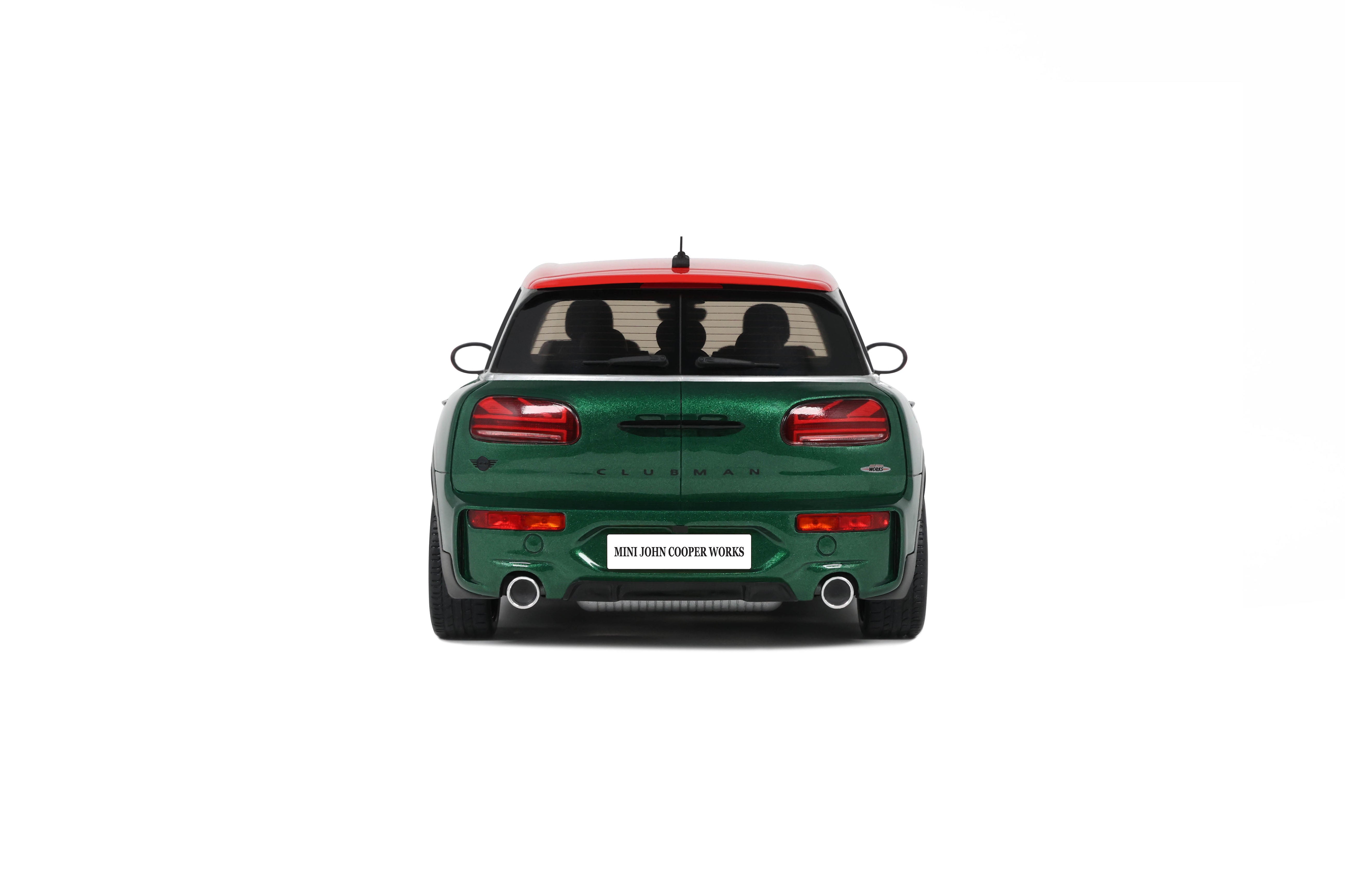 OTTO 1:18 Scale Resin - 2023 Mini Clubman F54 JCW, British Racing Green - OT1168