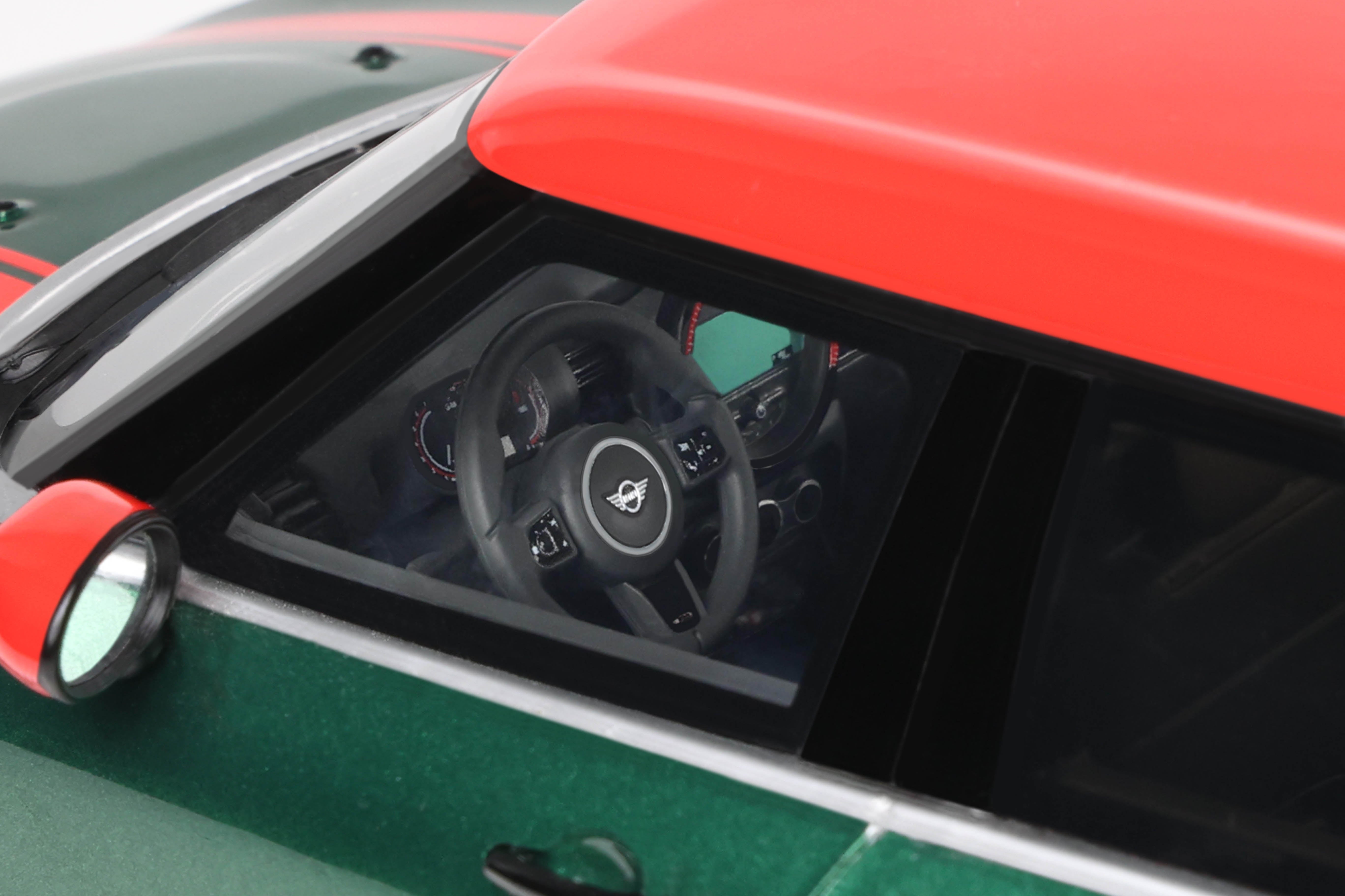 OTTO 1:18 Scale Resin - 2023 Mini Clubman F54 JCW, British Racing Green - OT1168