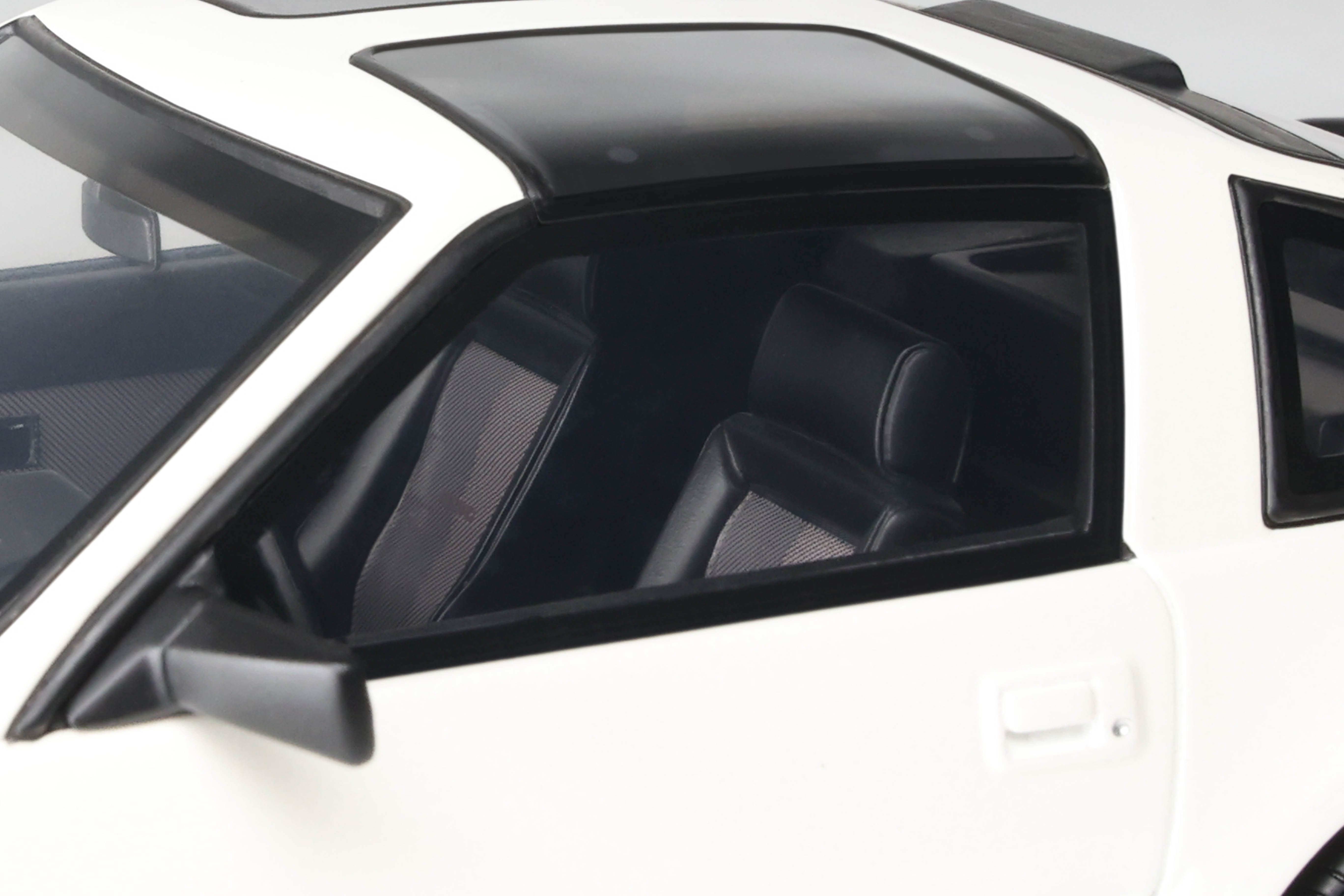 OTTO 1:18 Scale Resin - 1988 NISSAN 300ZX TURBO (Z31) SHIRO EDITION, WHITE PEARL 234 - OT1181