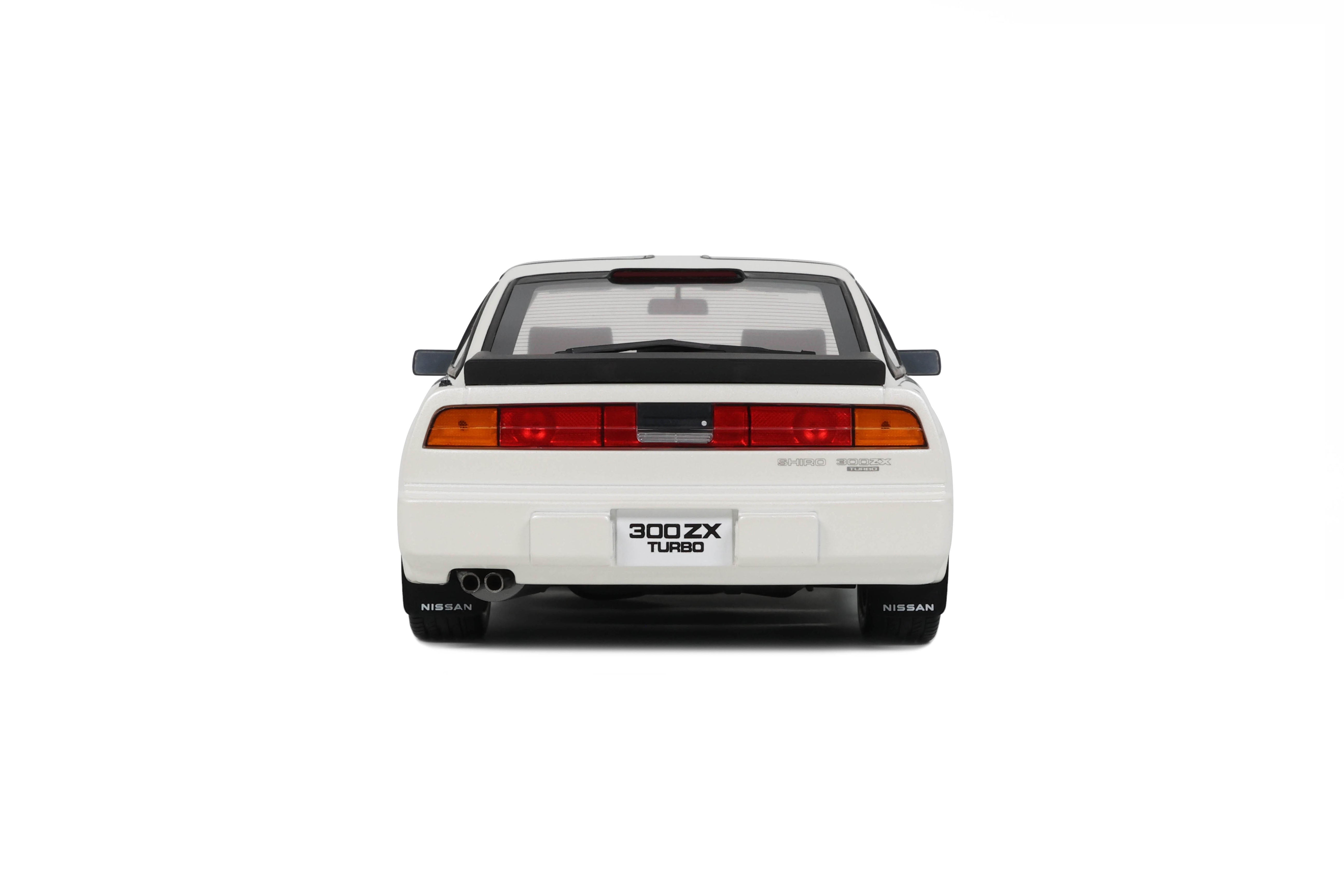 OTTO 1:18 Scale Resin - 1988 NISSAN 300ZX TURBO (Z31) SHIRO EDITION, WHITE PEARL 234 - OT1181