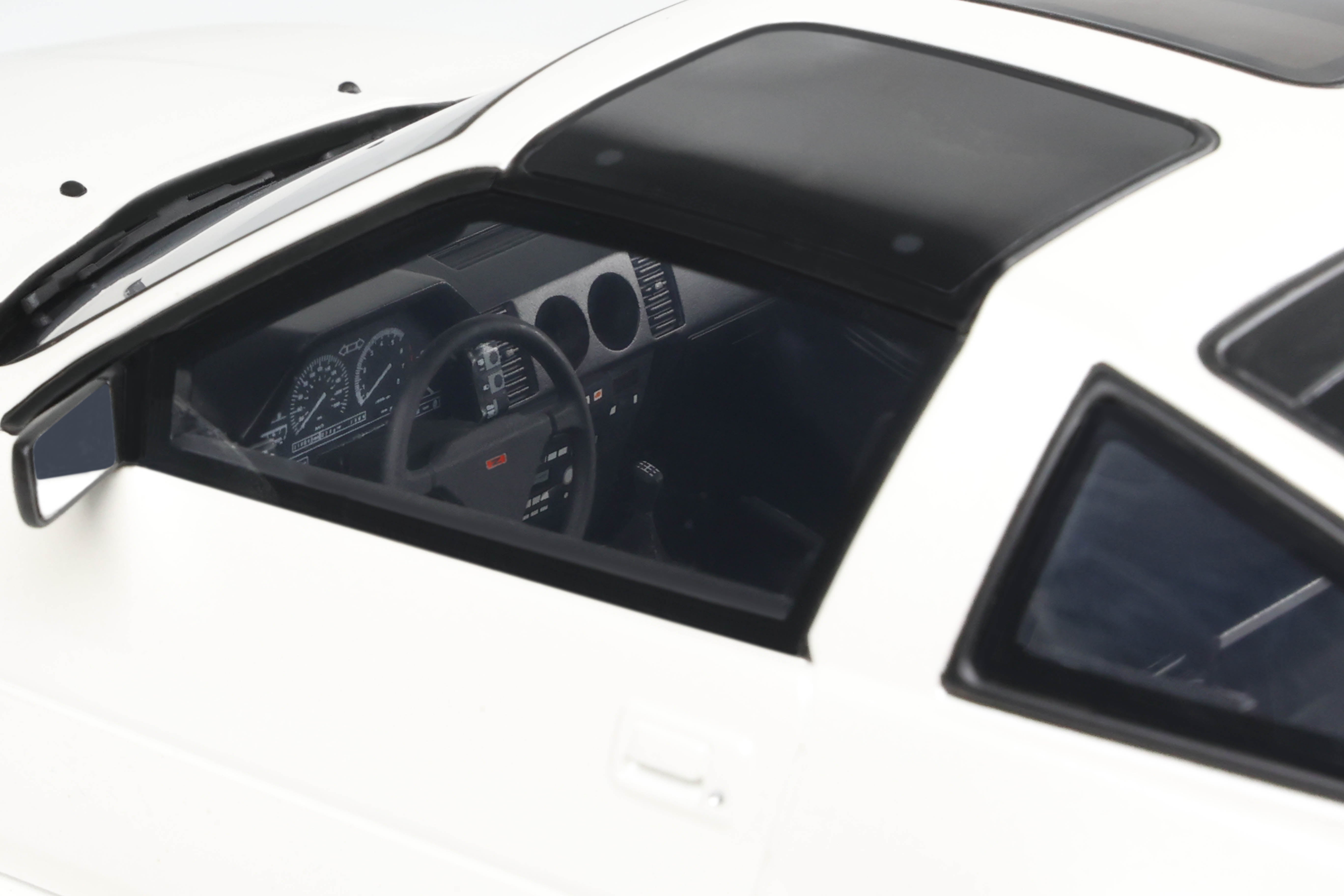 OTTO 1:18 Scale Resin - 1988 NISSAN 300ZX TURBO (Z31) SHIRO EDITION, WHITE PEARL 234 - OT1181