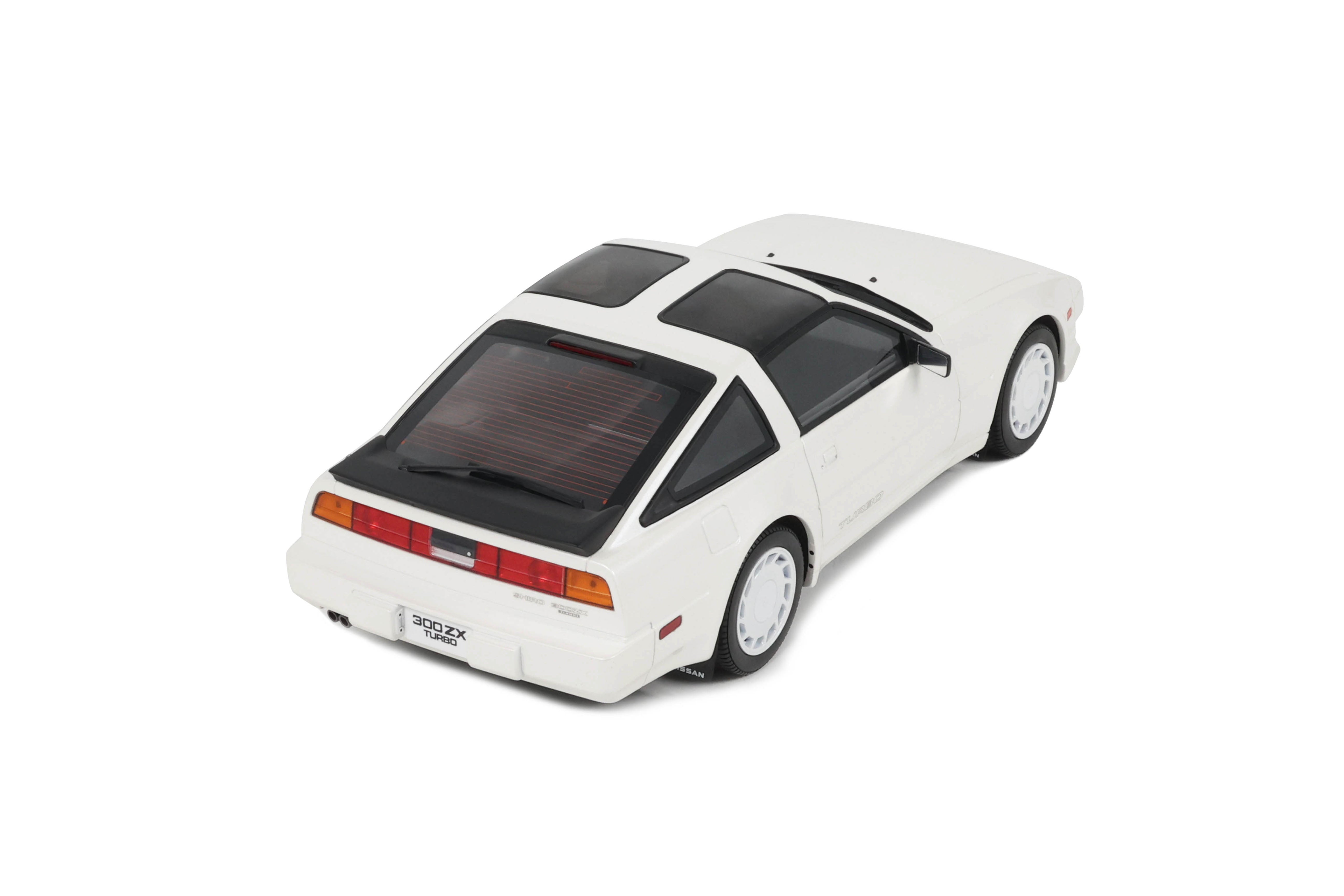 OTTO 1:18 Scale Resin - 1988 NISSAN 300ZX TURBO (Z31) SHIRO EDITION, WHITE PEARL 234 - OT1181