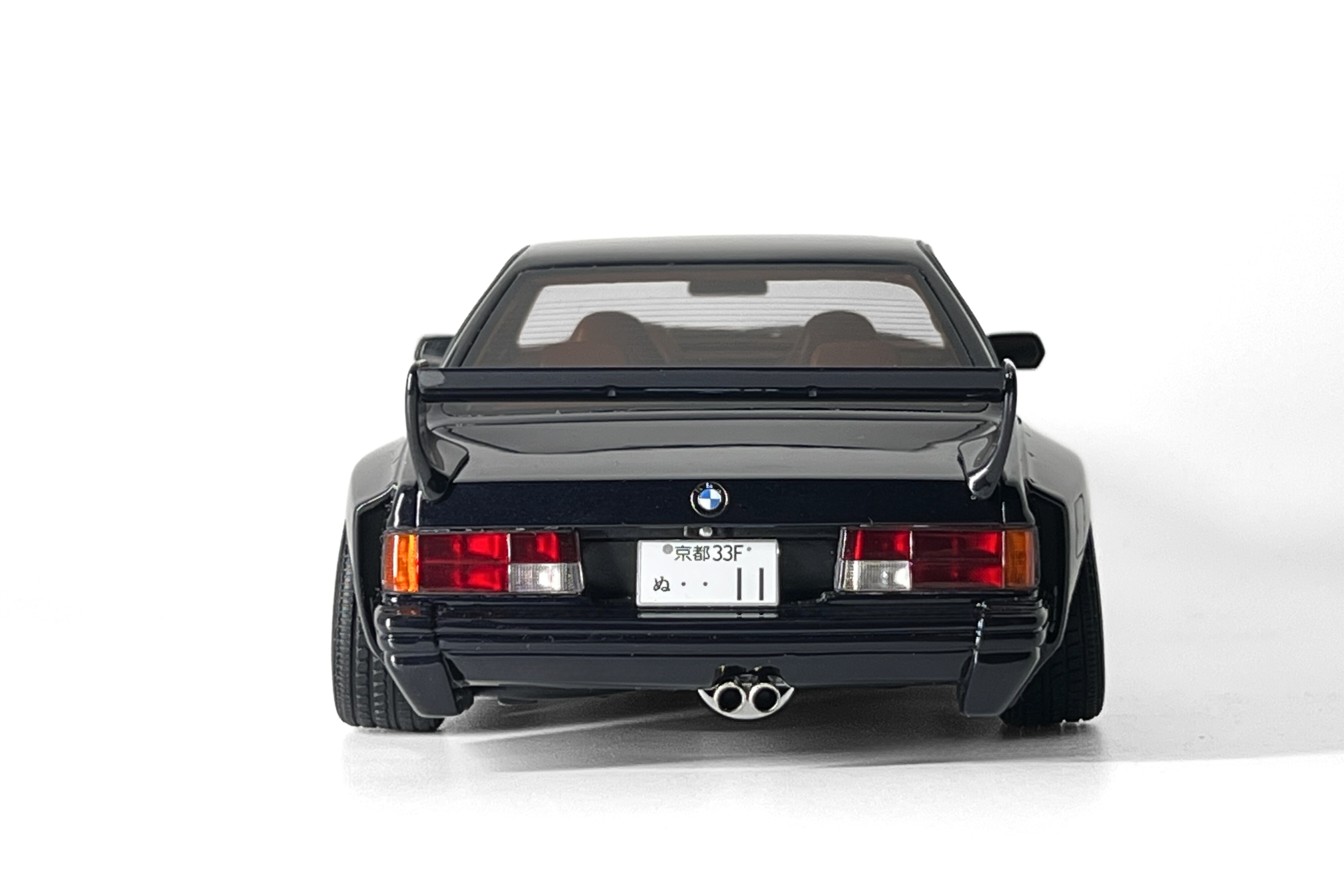 OTTO 1:18 Scale Resin Car - 2021 BMW 635 CSI (E24) WIDEBODY BY COUTNER, DEEP BLUE METALLIC - OT1184